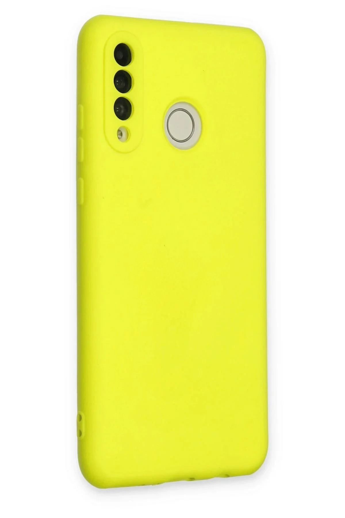 کاور و قاب محفظه داخلی هوآوی P30 LITE NANO VELVET SILICONE زرد Akman