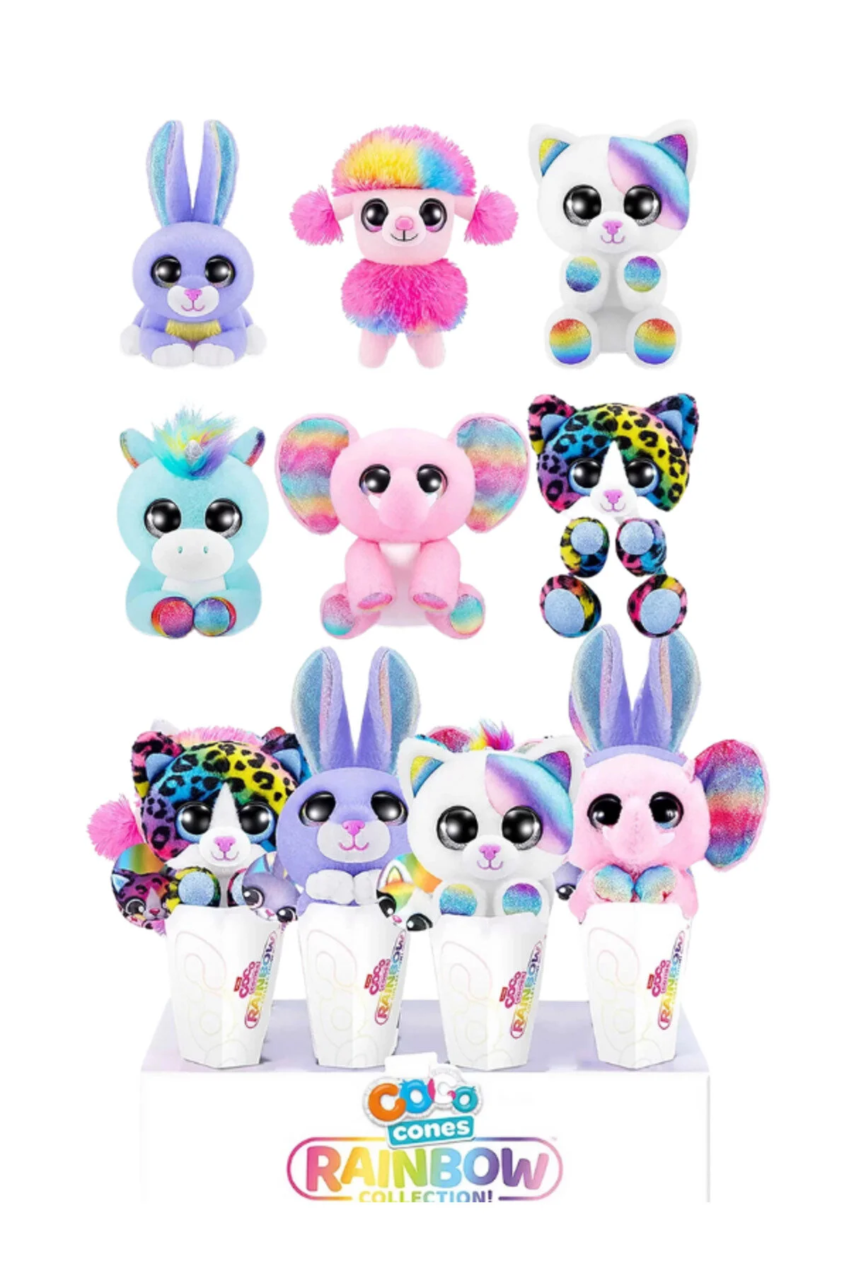 اسباب بازی های فیگور دیگر CUTE CONE SURPRISE PLASH TOYS S1 بسته تکی Muhcu Home