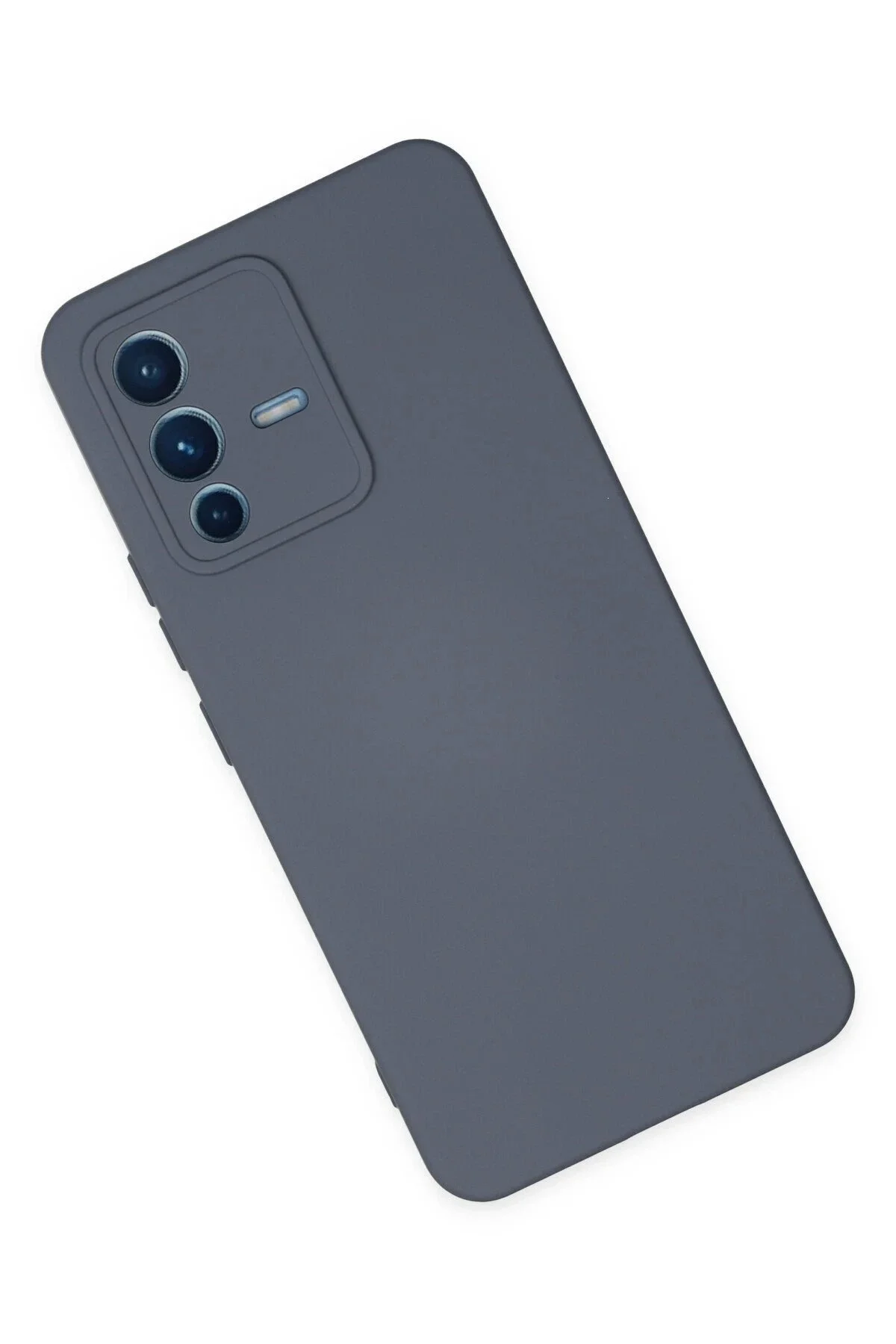 کاور و قاب VIVO V23 5G NANO VELVET سیلیکون داخل خاکستری Akman