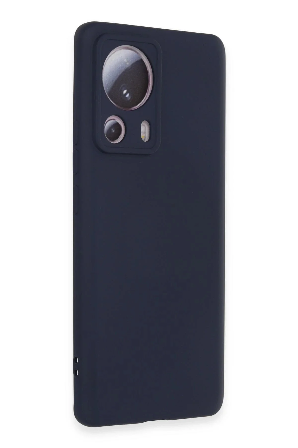 کاور و قاب XIAOMI MI 13 LITE CASE NANO VELVET SILICONE داخل آبی دریایی Akman