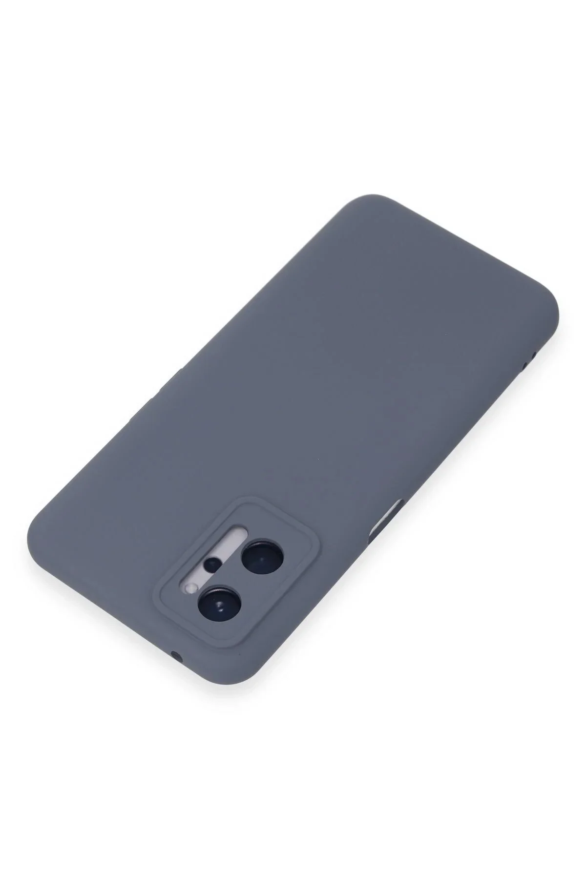 کاور و قاب داخل REALME 9I 4G NANO VELVET SILICONE خاکستری Akman