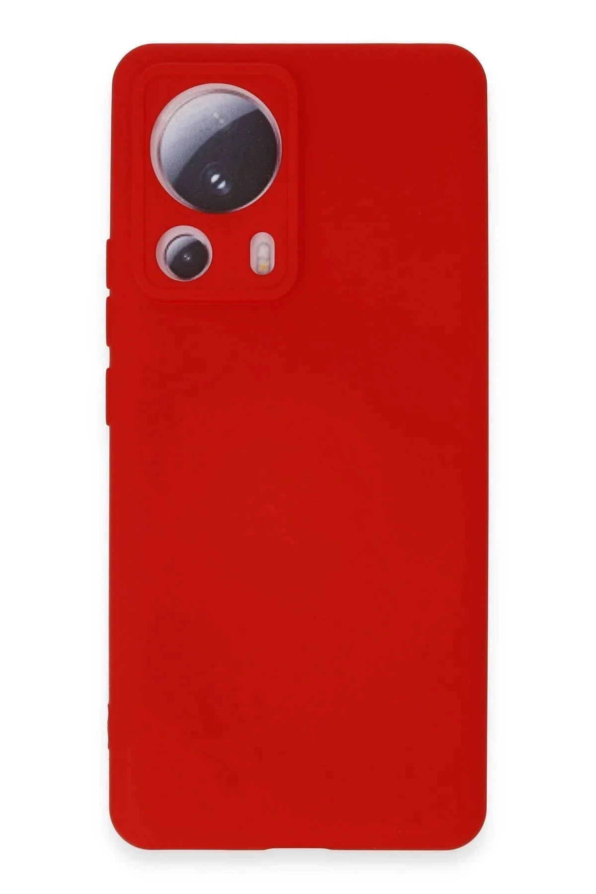 کاور و قاب XIAOMI MI 13 LITE CASE NANO VELVET SILICONE در داخل قرمز Akman