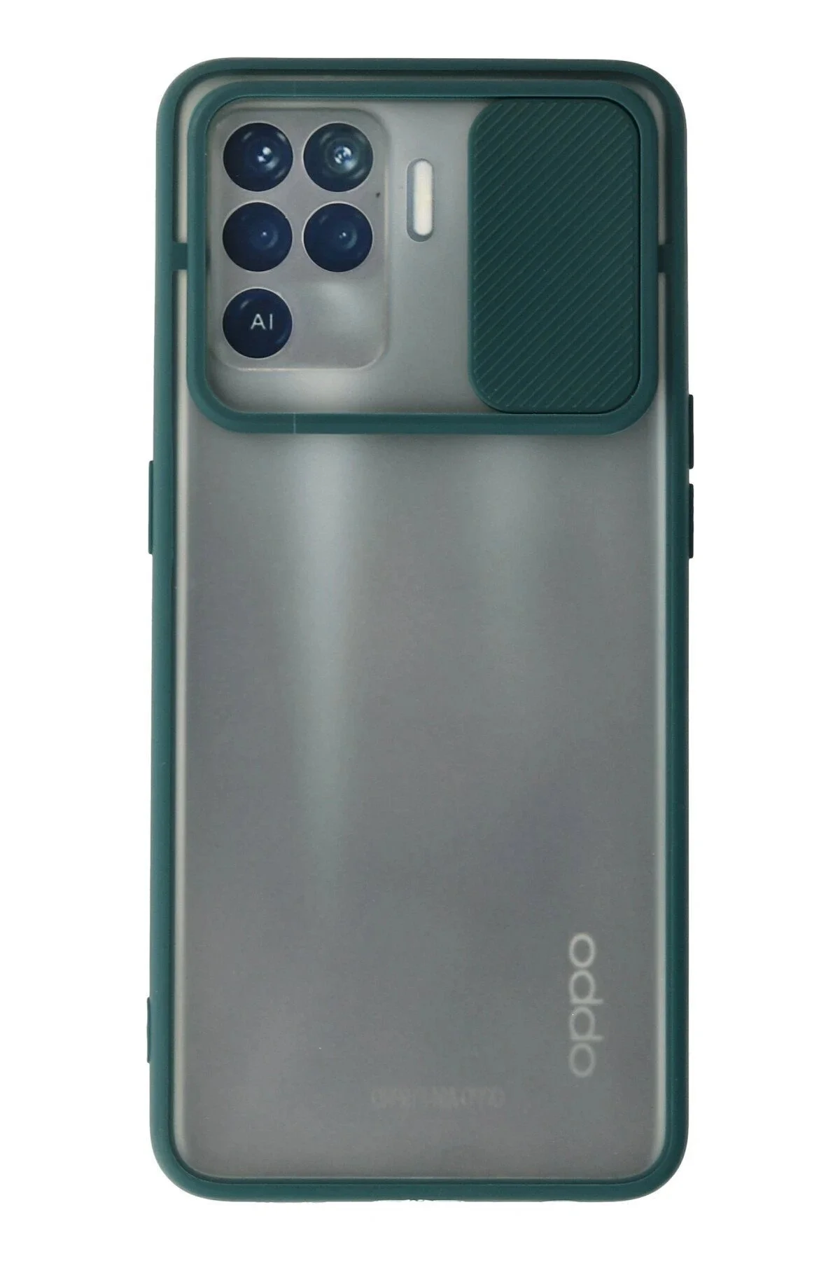 کاور و قاب OPPO RENO 5 LITE CASE PALM FROSTED CAMERA SLIDER GREEN SB9131 Sbodurhome