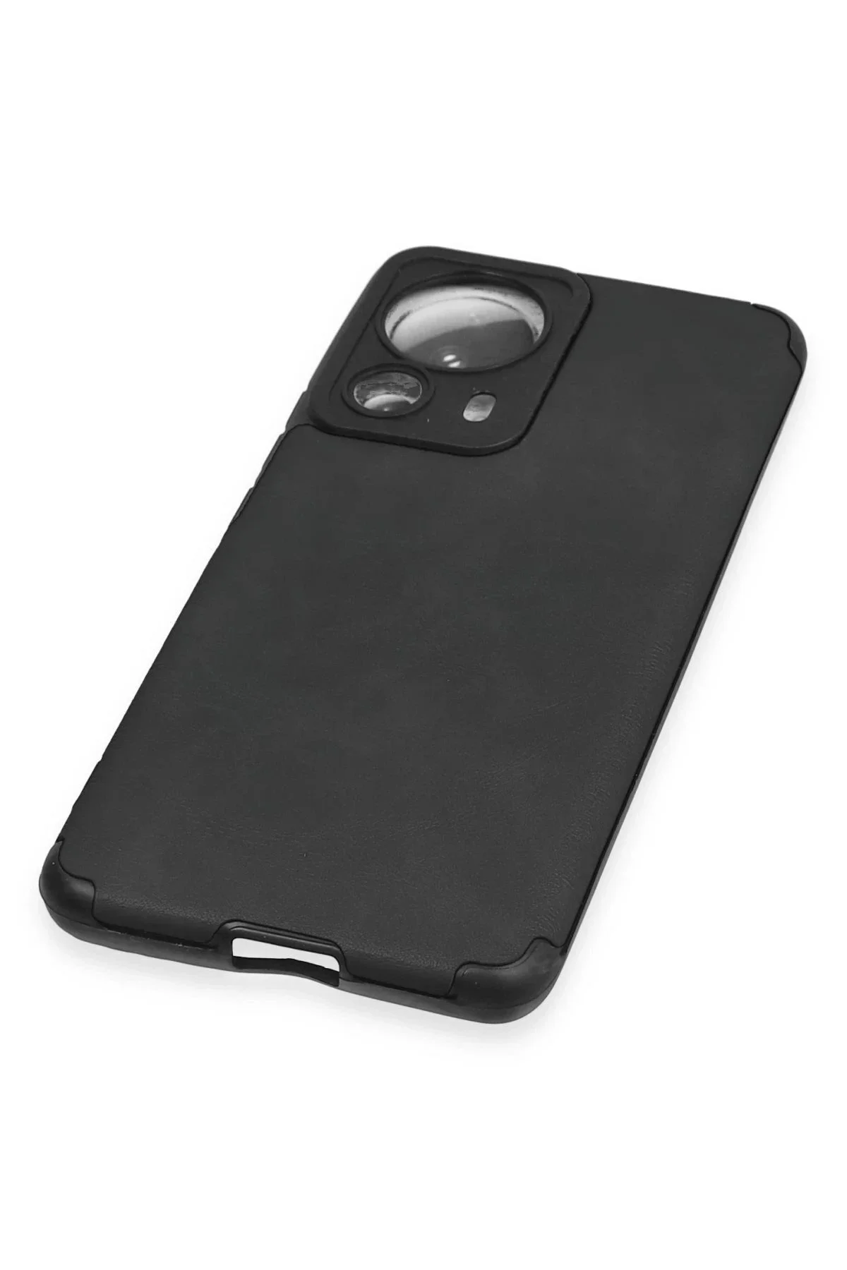کاور و قاب XIAOMI MI 13 LITE CASE LOOP چرمی SILICONE مشکی CepteToptan