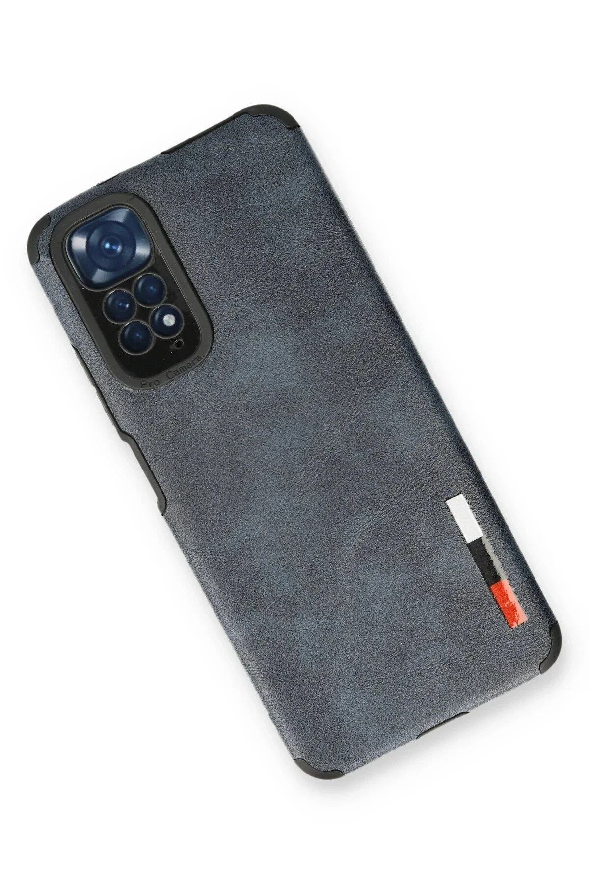کاور و قاب XIAOMI REDMI NOTE 11 CASE LOOP چرمی SILICONE NAVY BLUE VB1755 CepteToptan