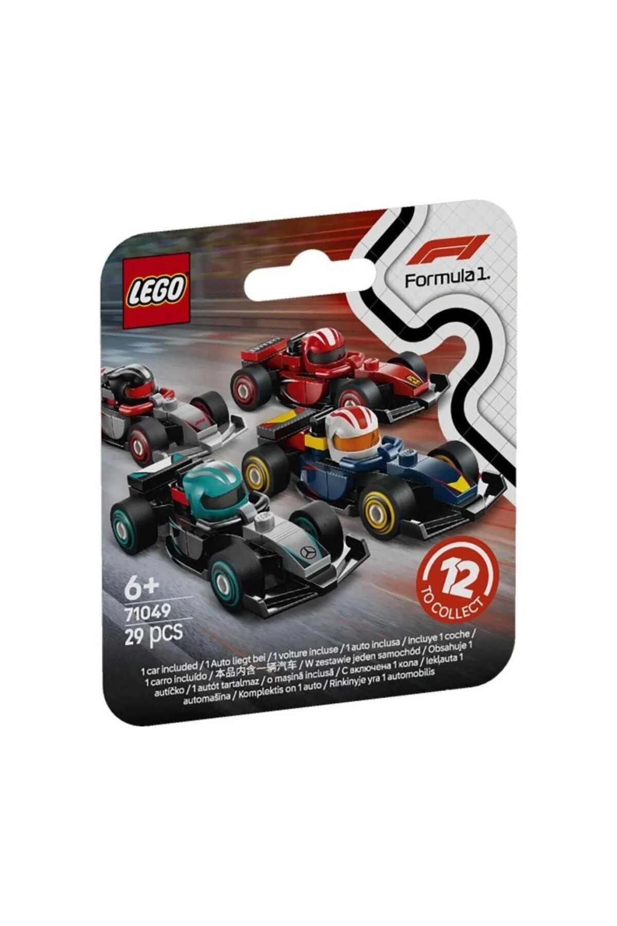 لگو و اسباب بازی های ساخت محور MINIFIGURES 71049 F1 RACE CARS: FULL SET 12 PCS از ترکیه LEGO