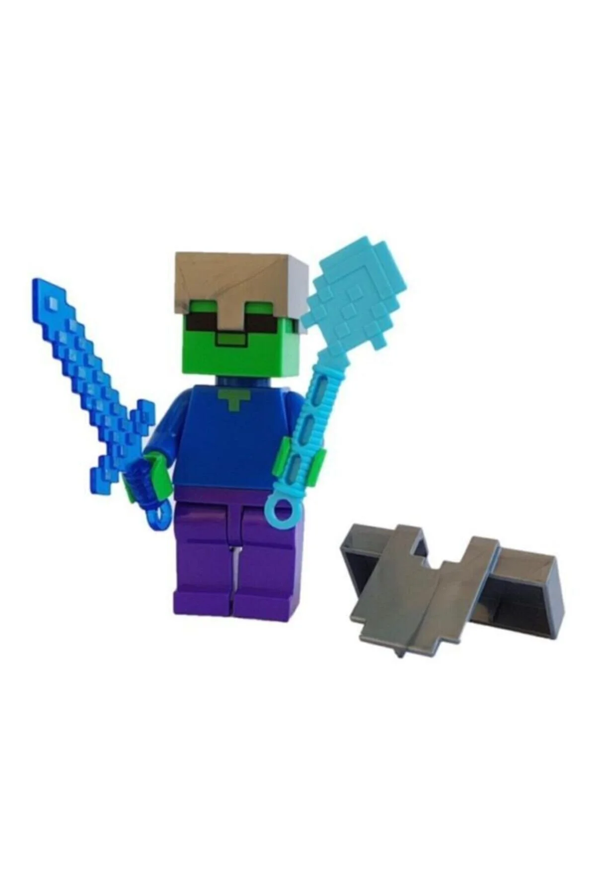 لگو و اسباب بازی های ساخت محور فیگور دنیای MINECRAFT من Genel Markalar