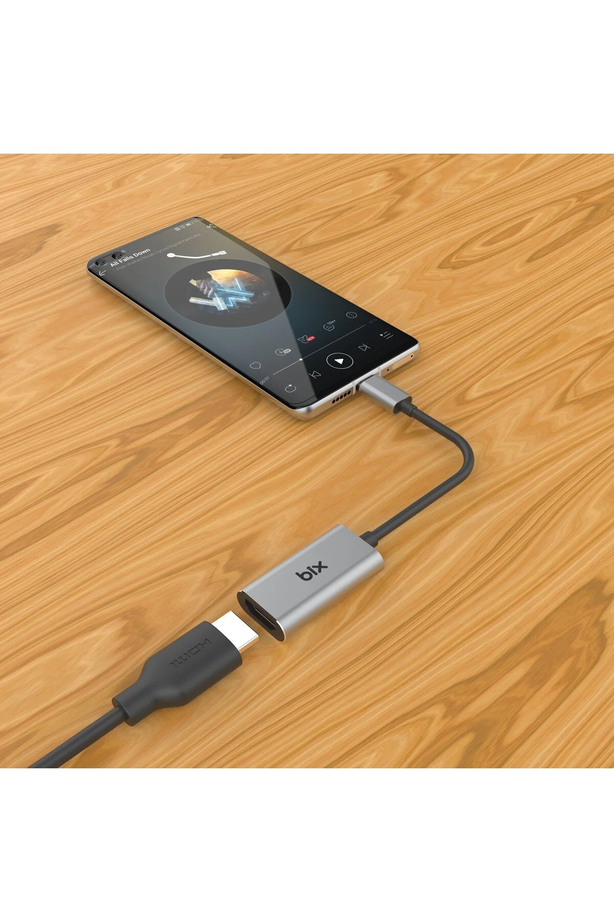 مبدل TYPE C به 4K MACBOOK WINDOWS ADAPTER CONVERTER سازگار Bix