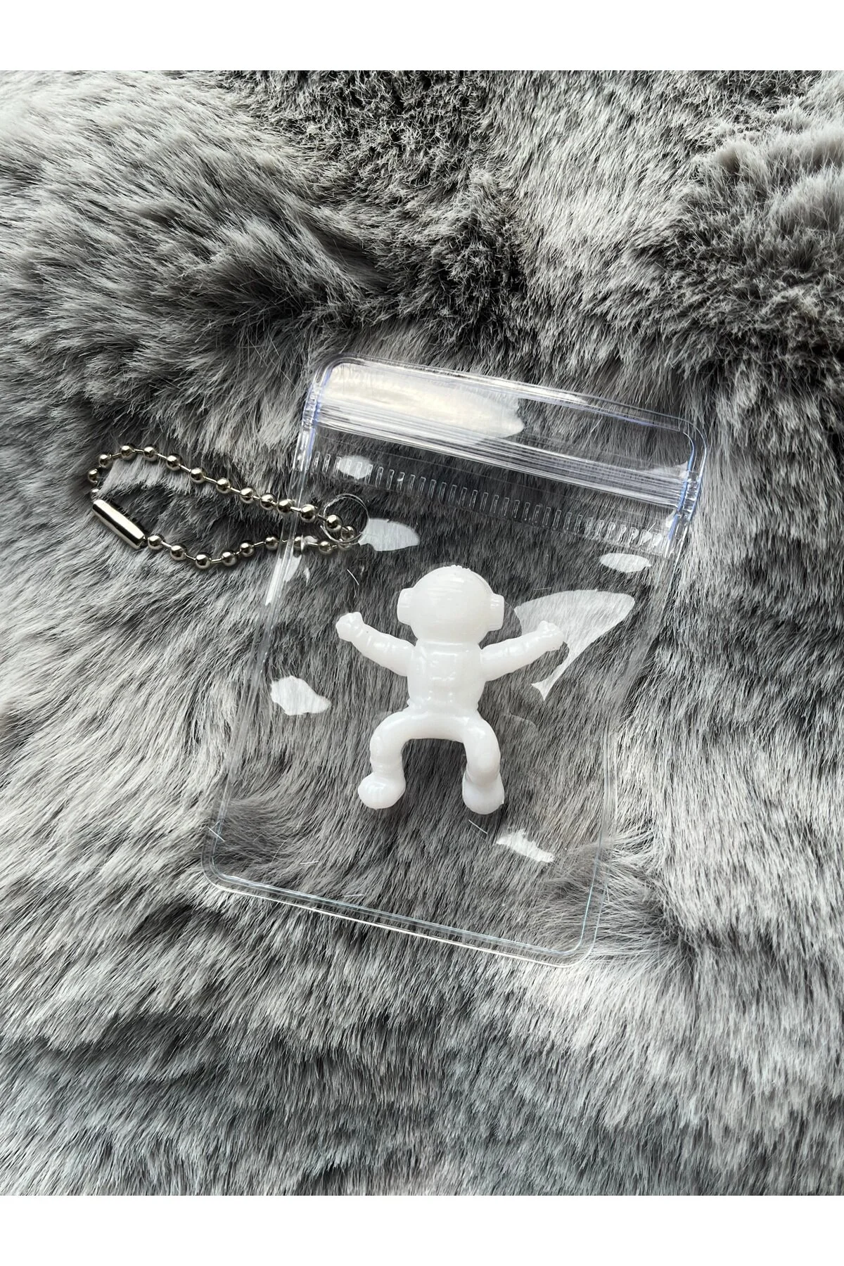 جلیقه کلید جاکلیدی مینی فضانورد SUKUSHI STICKY TOY 3 سانتی متر بسته 6 ZephiaStore