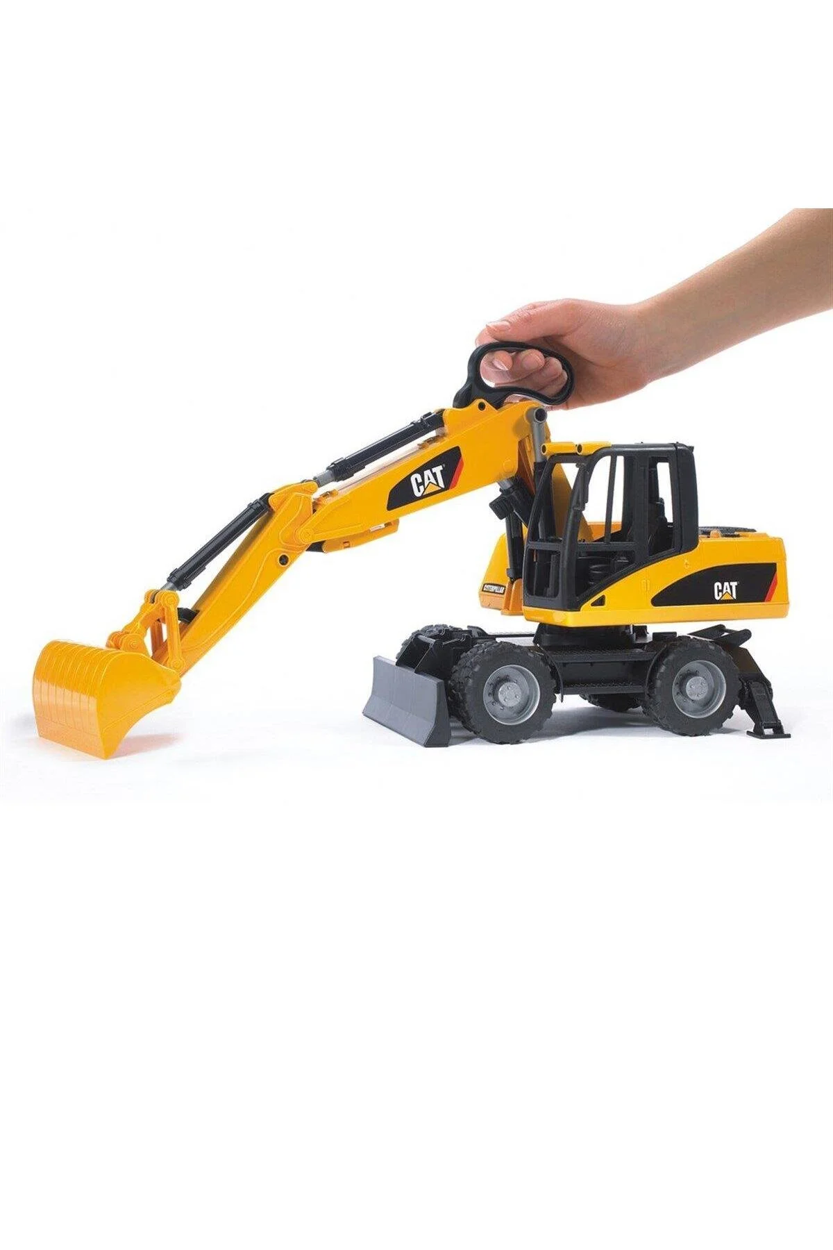 ماشین اسباب بازی NESSIWORLD CATERPILLAR WHEEL BR02445 اورجینال Bruder