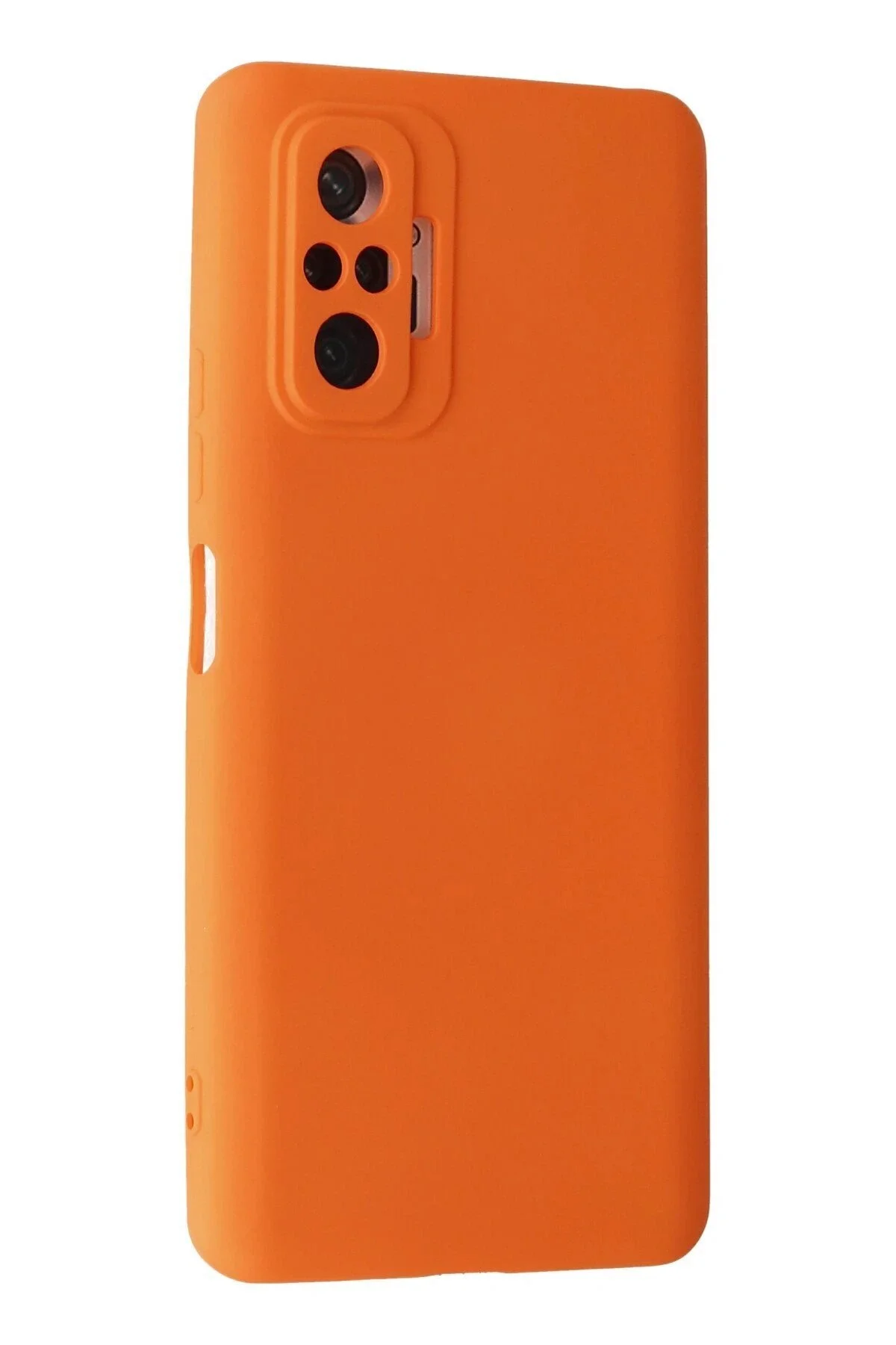 کاور و قاب شیائومی REDMI NOTE 10 PRO CASE NANO VELVET SILICONE داخل نارنجی Akman