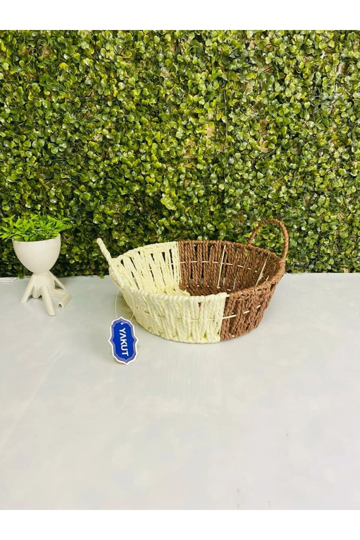 جعبه و سبد نان حصیری گرد اورجینال LİLA HOME