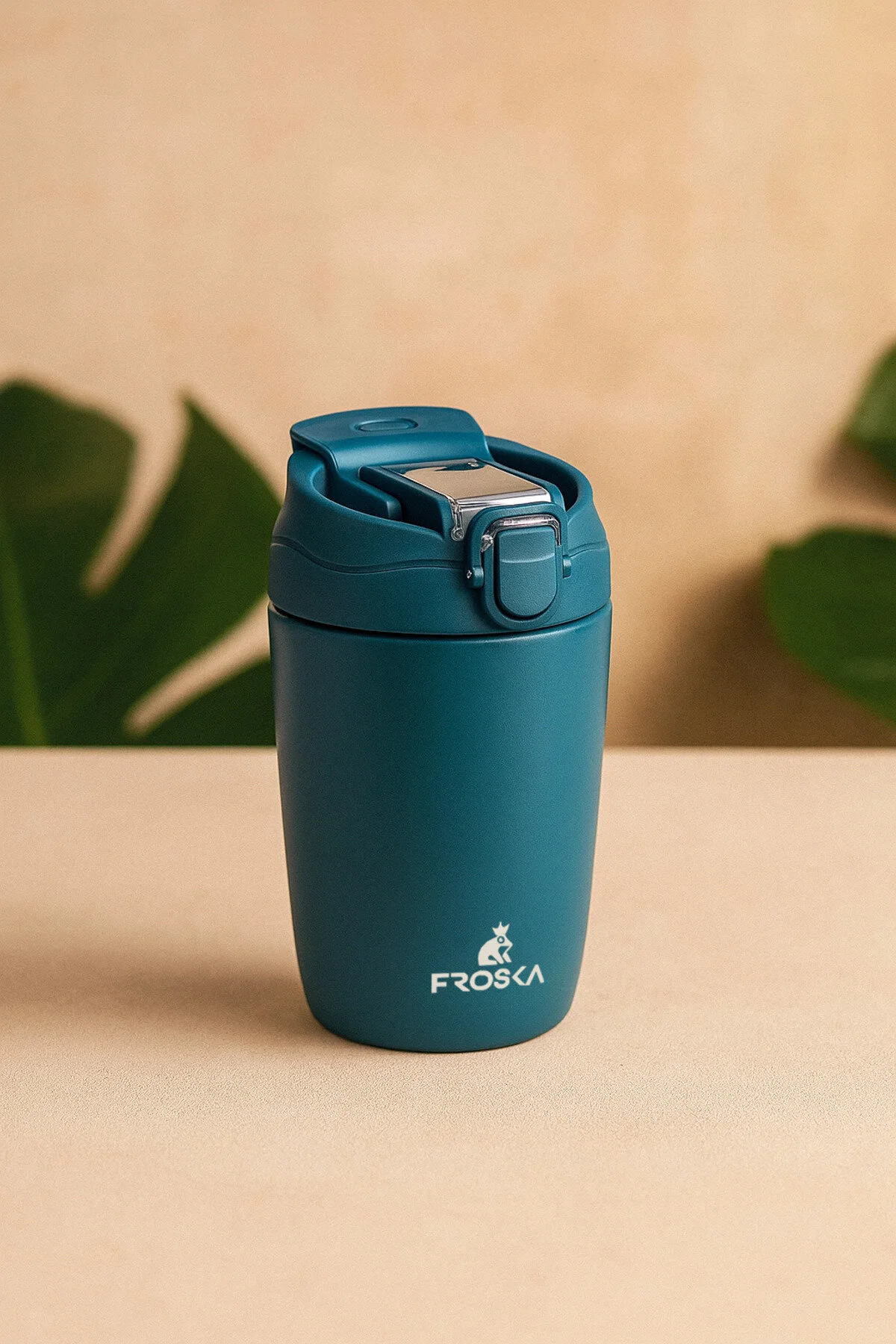 تراول ماگ‌ FROSKA SEALING PIPETAN THERMOS CUP 350 میلی لیتر اورجینال Kitchen Life