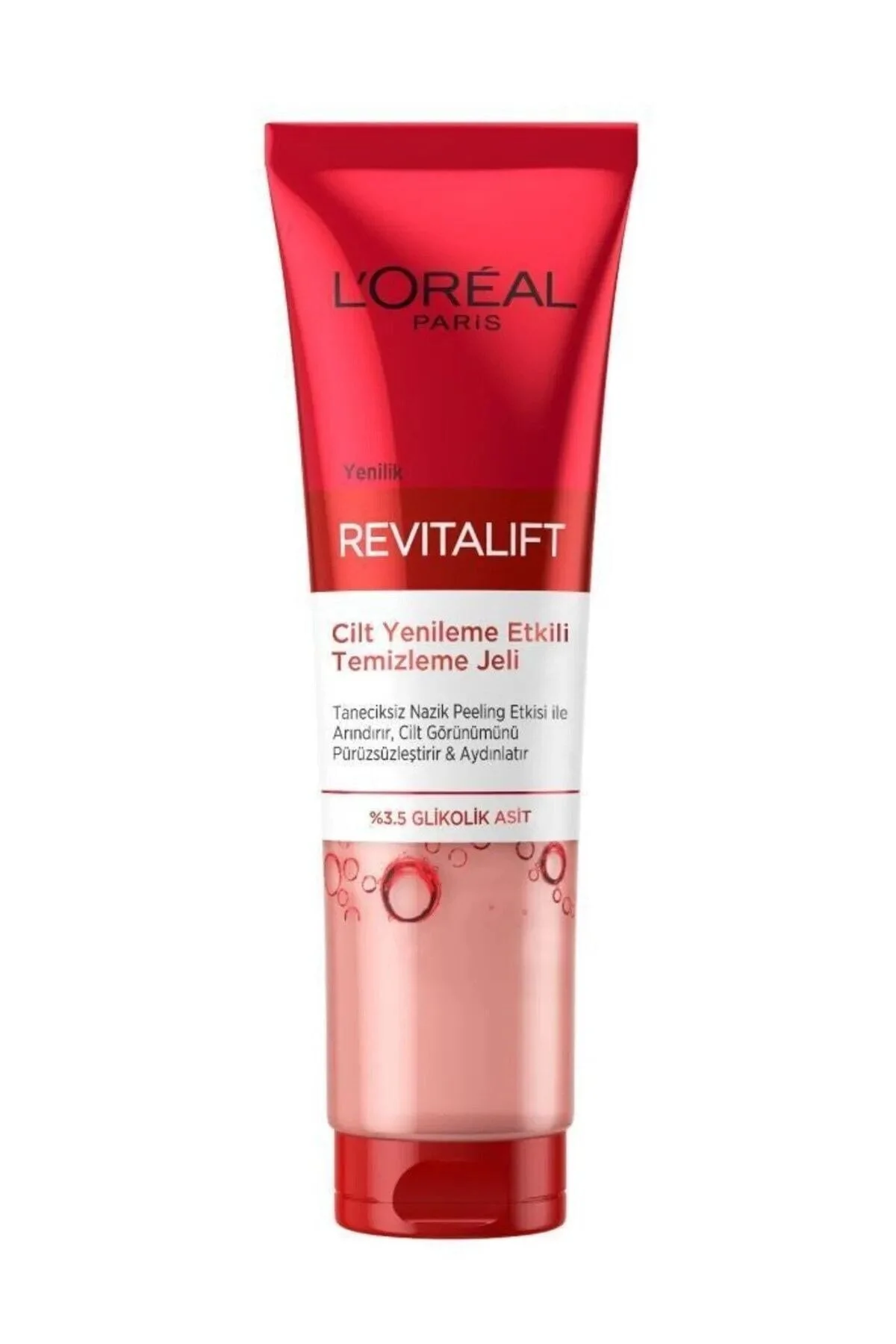 L'Oreal Paris ژل تمیزکننده تجدید کننده پوست Revitalift با اسید گلیکولیک 150 میلی لیتر
