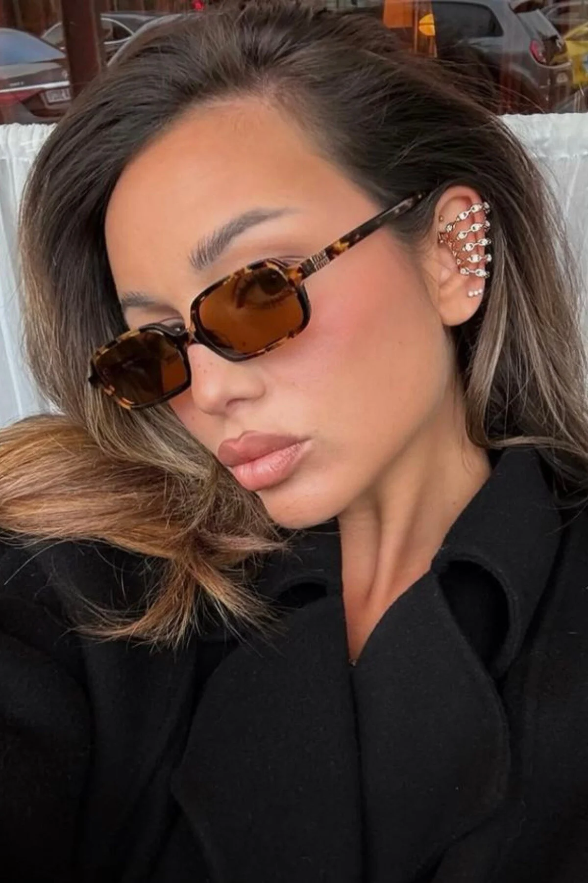 عینک آفتابی مستطیل اورجینال Eyesofia