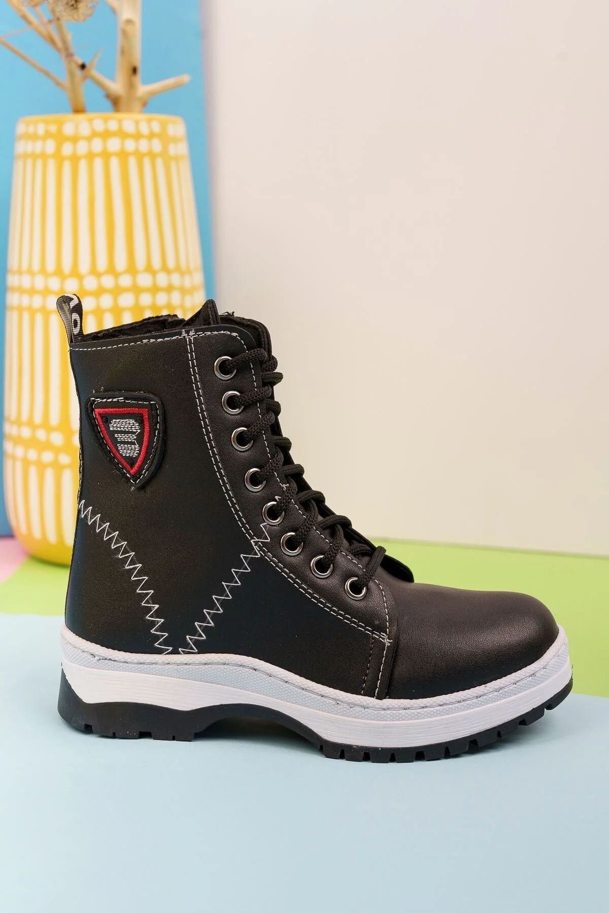 چکمه و بوت های بچه گانه مشکی THERMO SOLE epaavm