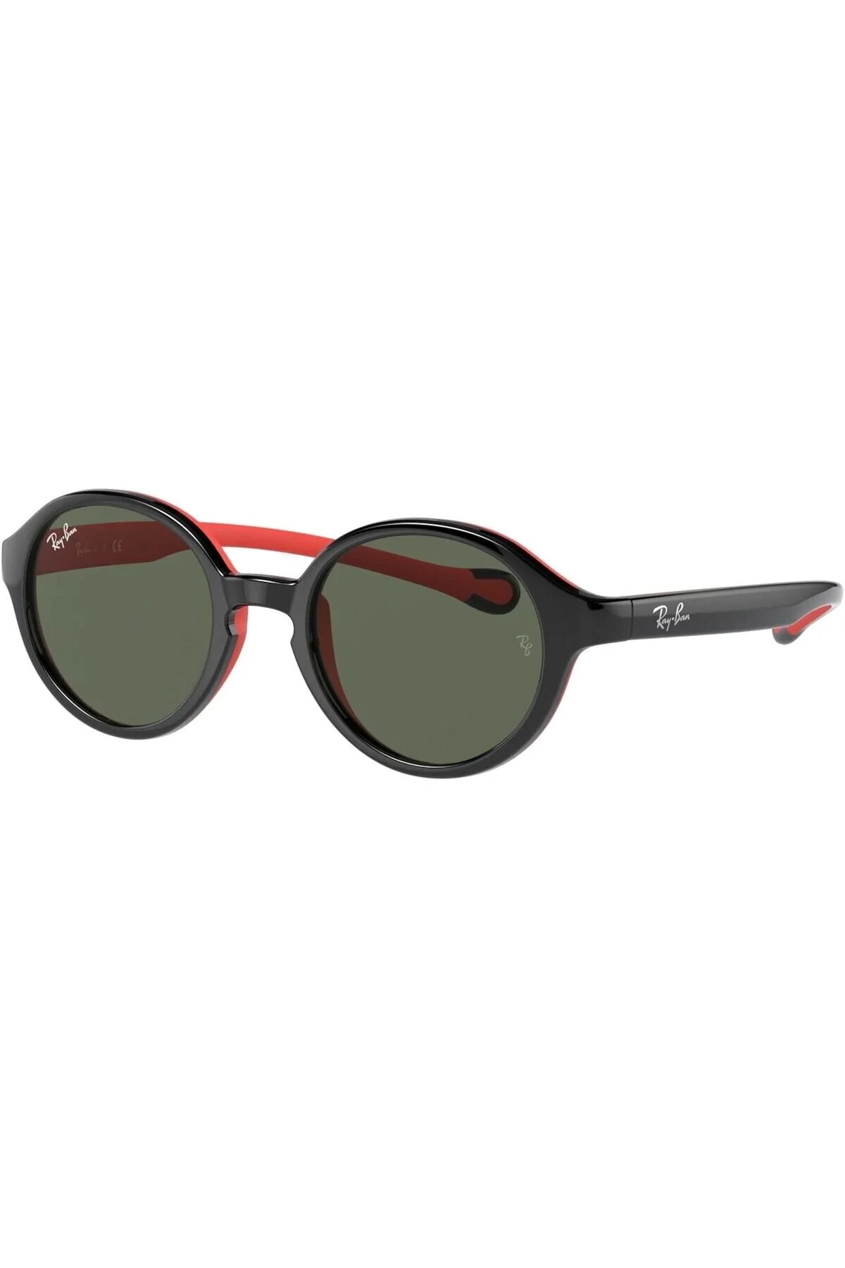 عینک آفتابی بچه گانه دو رنگ بیضی مدل RB 39 ری بن Ray-Ban
