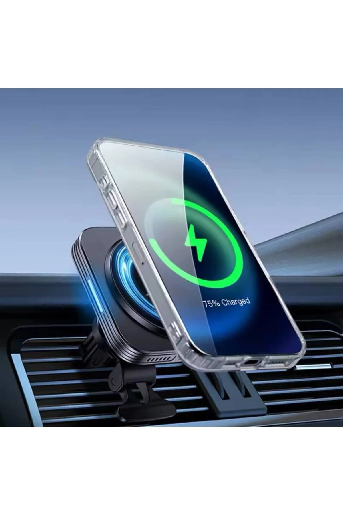 کاور و قاب شفاف MAGSAFE MAGNETIC WIRELESS CASE سازگار با APPLE IPHONE 16 PRO MAX. Bruntoo BR
