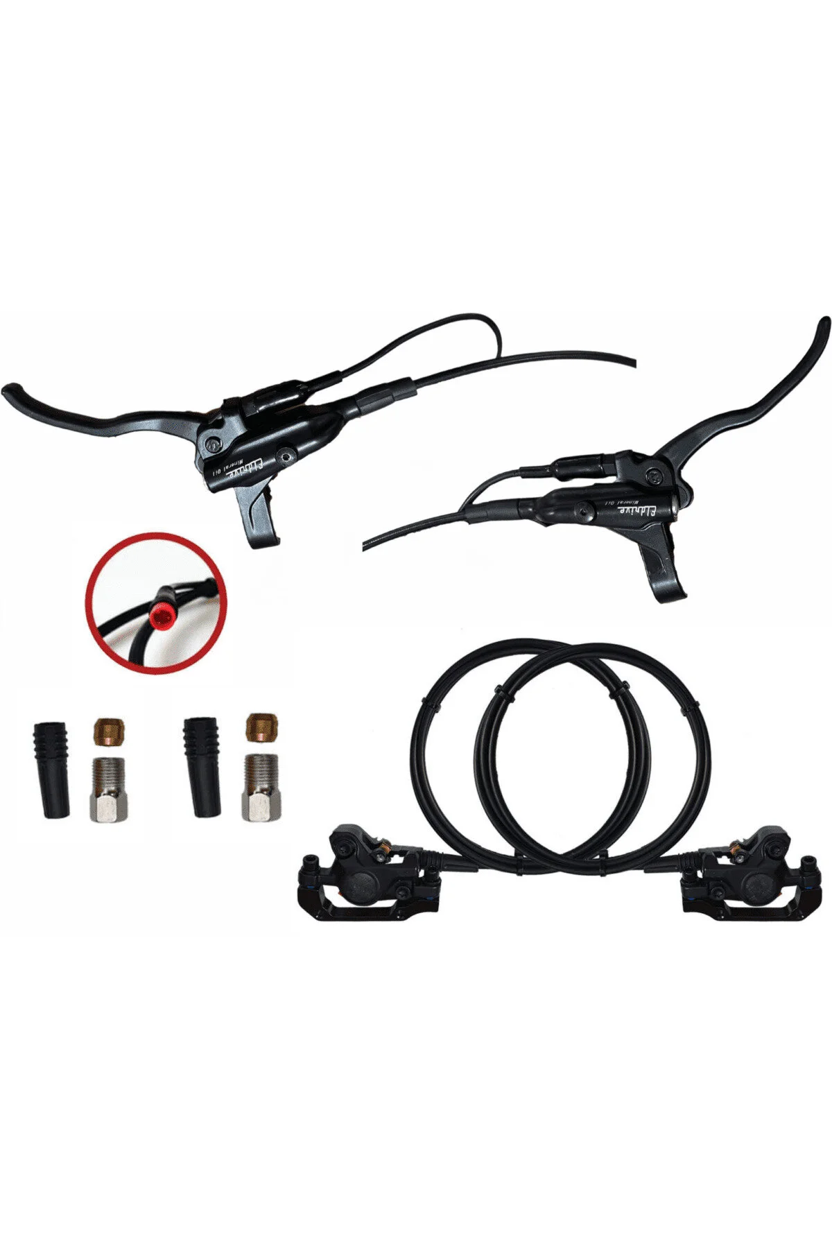 ترمز دوچرخه RKS XS35 PRO BICYCLE HYDRAULIC BRAKE 2 پین ضد آب ELDRİVE