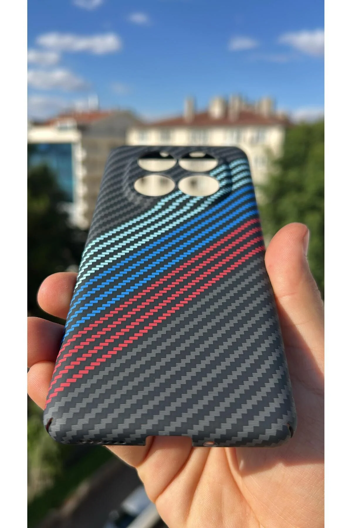 کاور و قاب روکش با کیفیت A++ شیائومی REDMI NOTE 14 PRO PLUS CASE FIBER CARBON DESIGN Hatreds