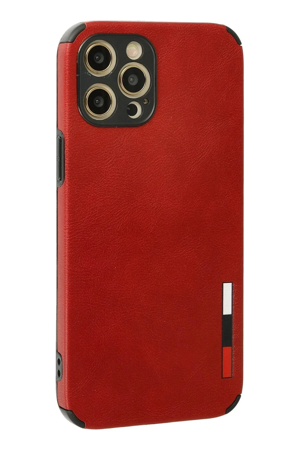 کاور و قاب IPHONE 12 PRO CASE LOOP چرمی SILICONE RED TEKNOALEM
