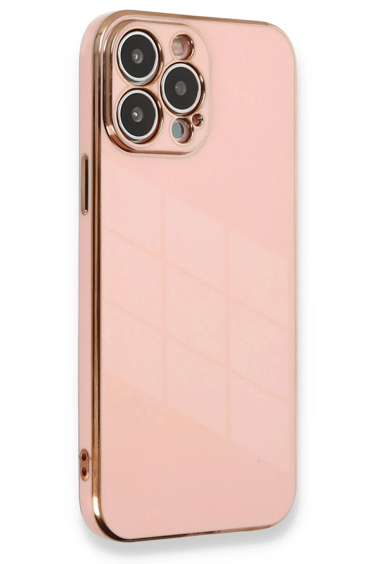 کاور و قاب IPHONE 13 PRO CASE VOLET SILICONE PINK Akman