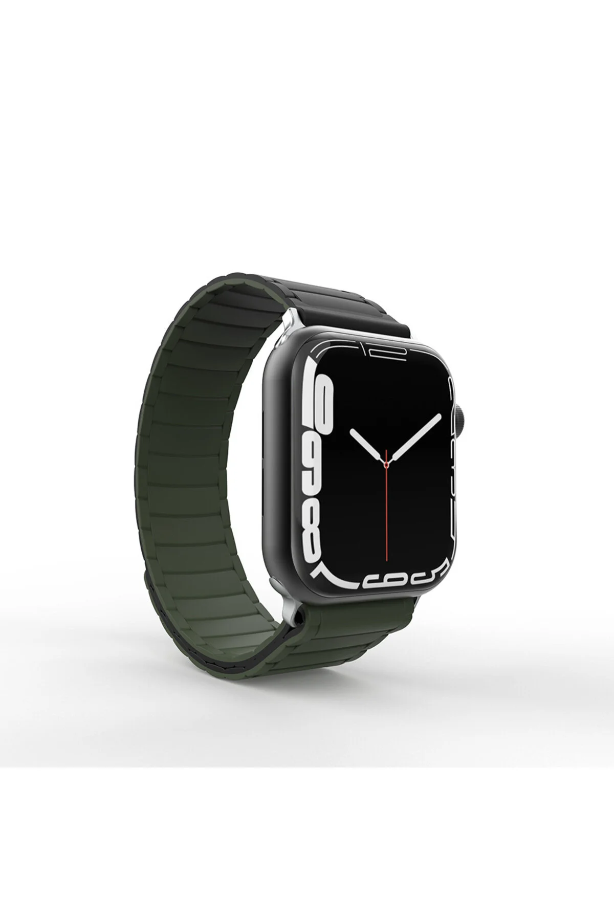 بند ساعت هوشمند APPLE WATCH SE 1 2 3 38 میلی متر سیلیکون مغناطیسی طراحی دو رنگ بسته بندی قوی Canpay