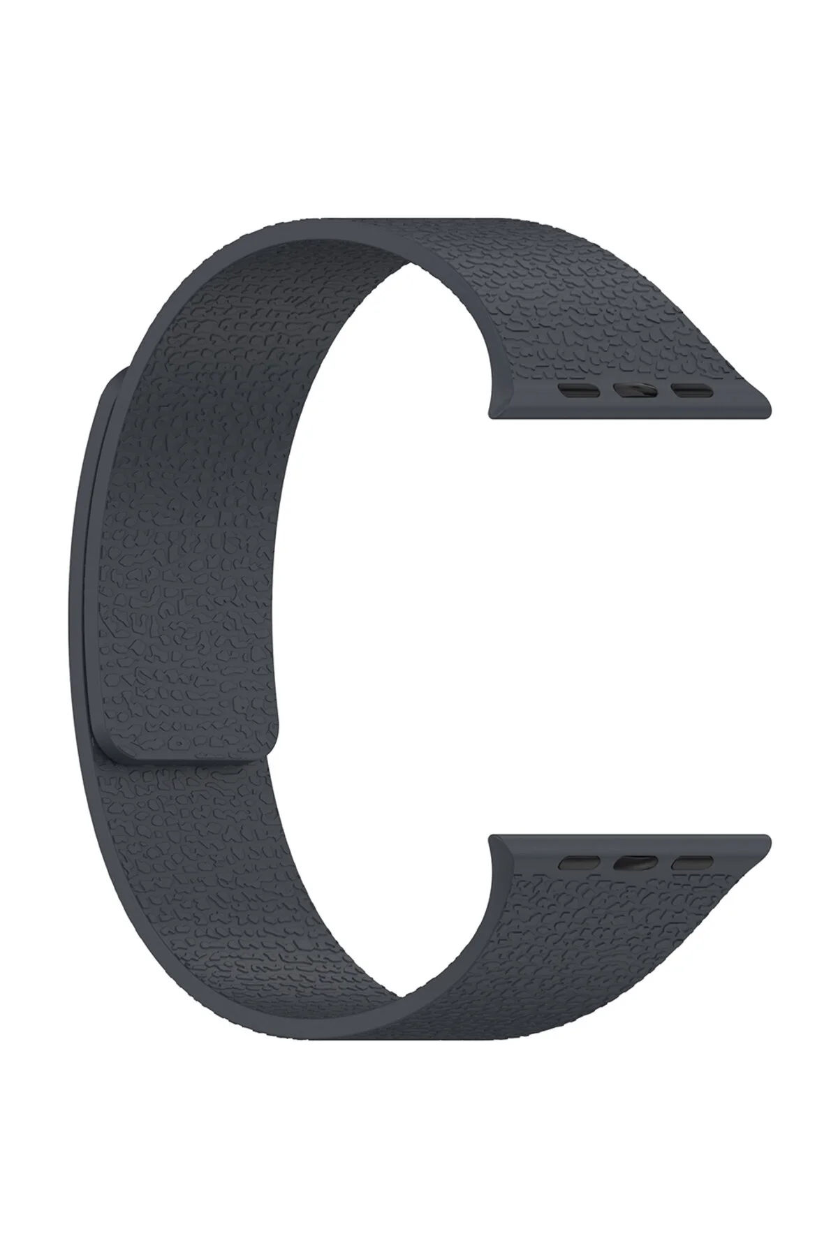 بند ساعت هوشمند APPLE WATCH 7 8 9 45 میلی متر مگنت سیلیکون ناف ULTRA LIGHT نوار الگوی برجسته شیک Canpay