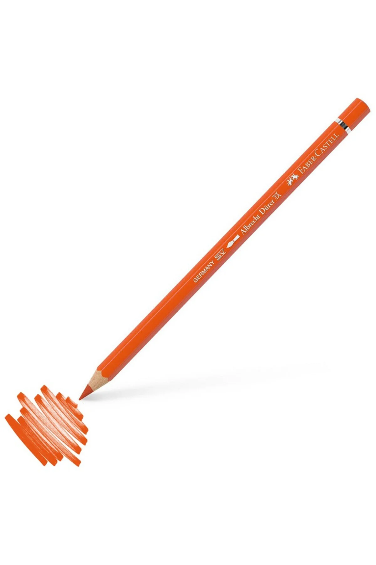 Faber Castell Albrecht Dürer Aquarell Watercolor Pencil 115 Dark Cadmium Orange 117615