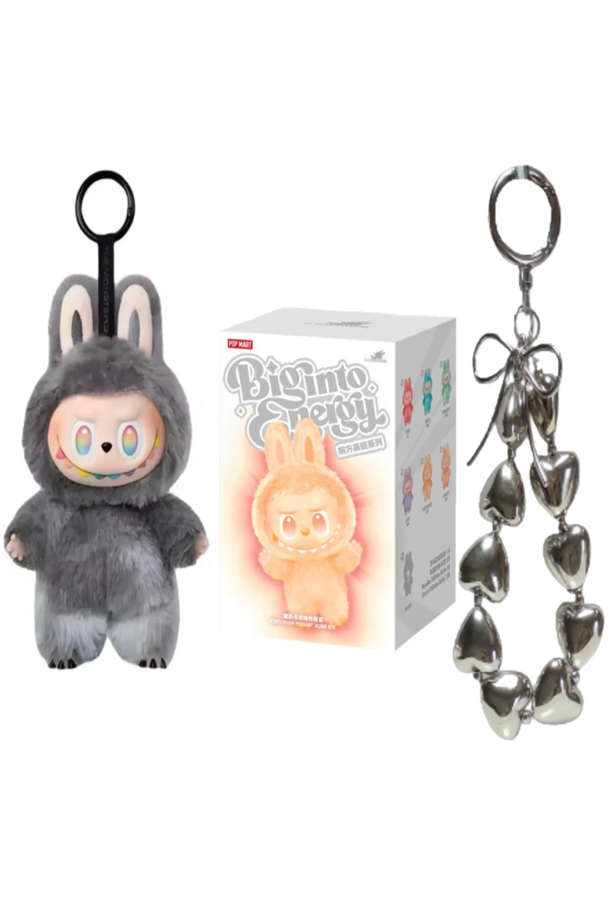 ست بازی مردانه و زنانه LABUBU THE MONSTERS BIG INTER ENERGY SERIES هدیه 1 قطعه Pop Mart