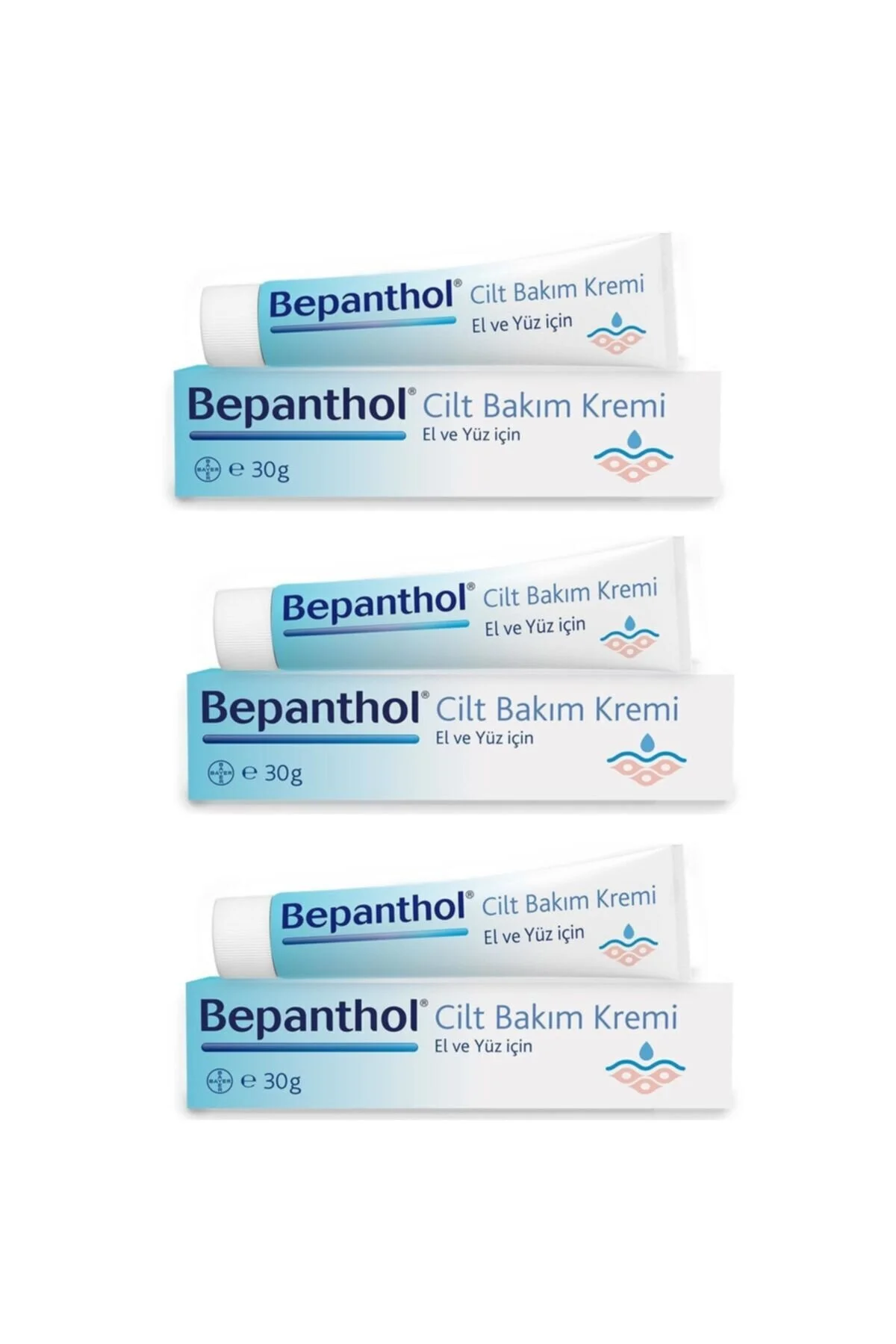 کرم ترک پوستی مراقبت از پوست 30GR. قطعه X3 Bepanthol