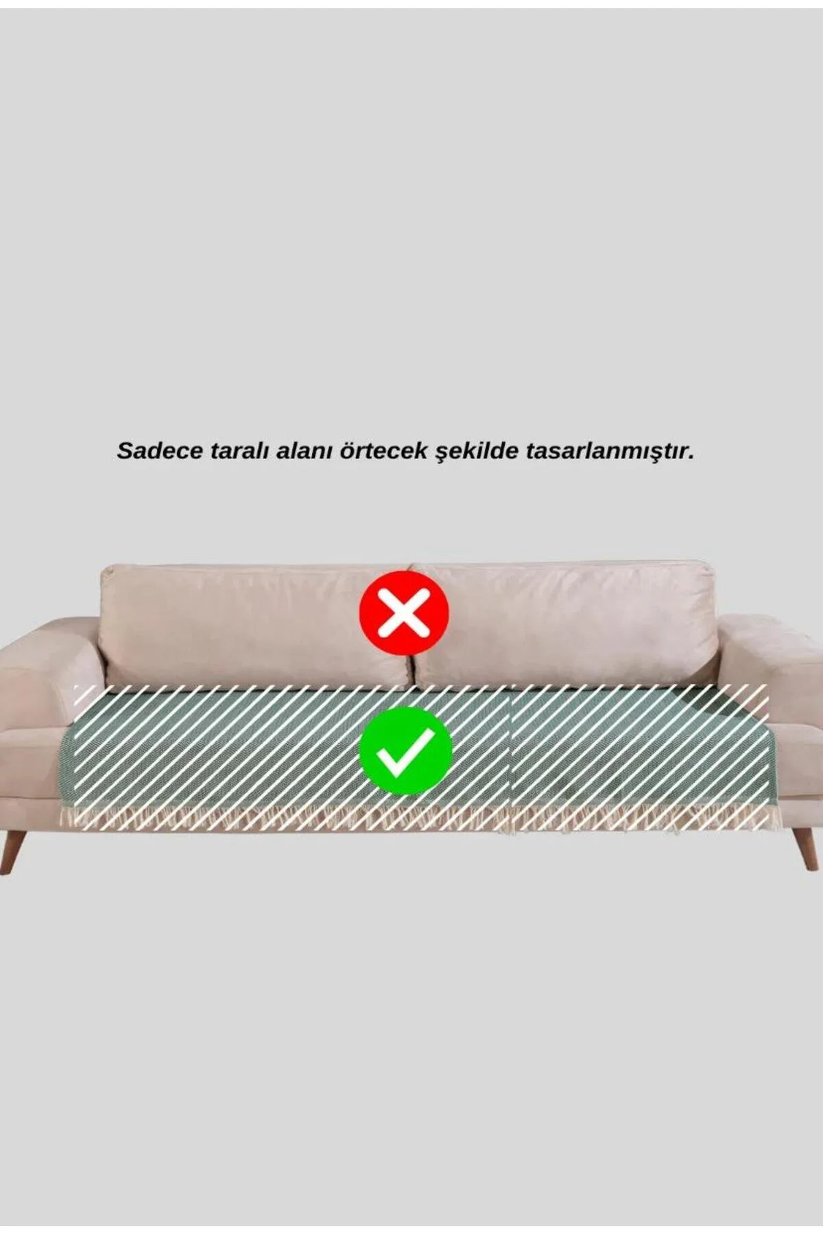 روکش مبل پوشش صندلی گلدان لوکس با الگوی گلدوزی شده غیر اسلیپ DECORA CASA HOME COLLECTİON