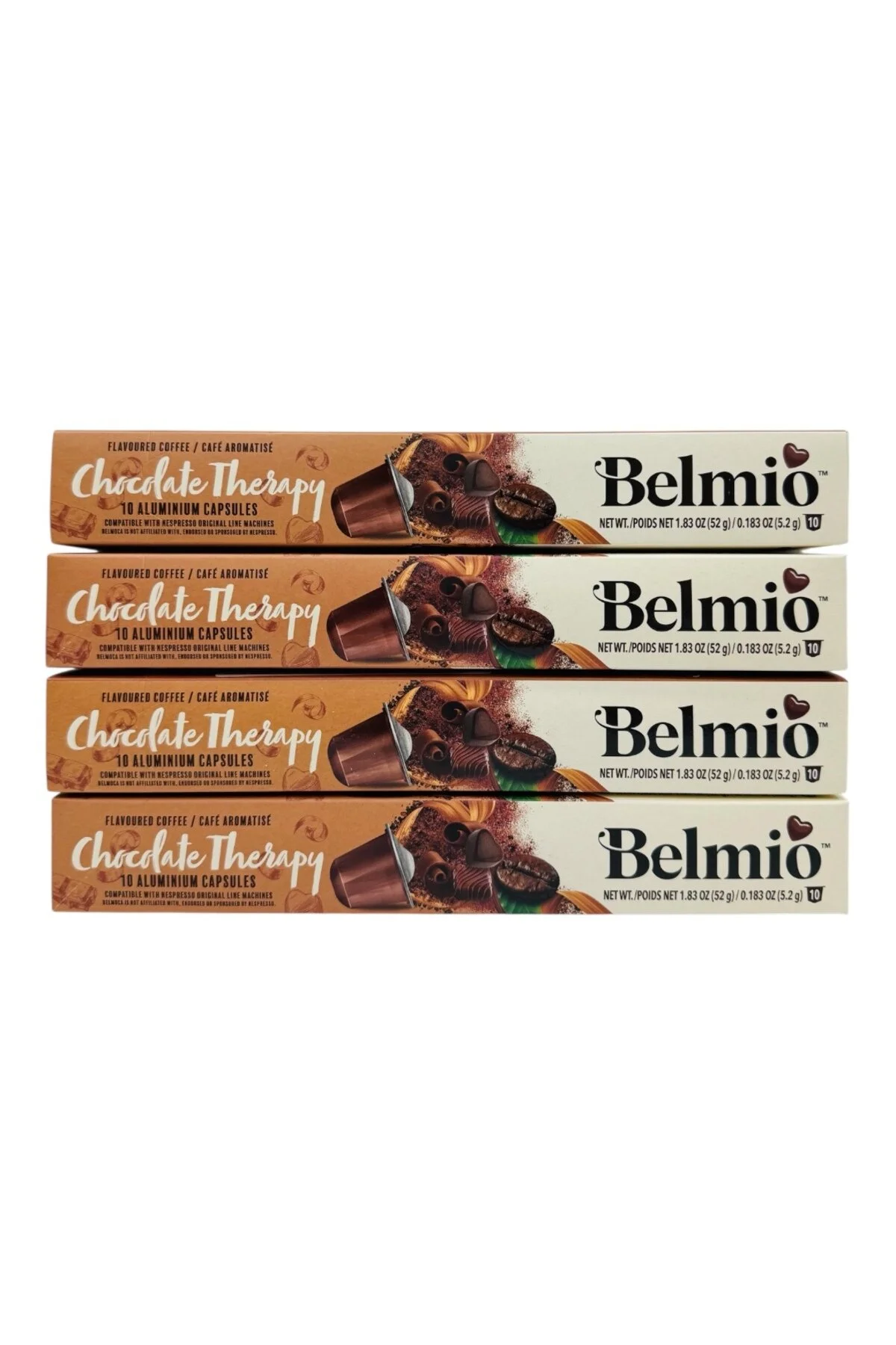 کپسول قهوه شکلات درمانی BELMIO CAPSULE 4X10LU Nespresso