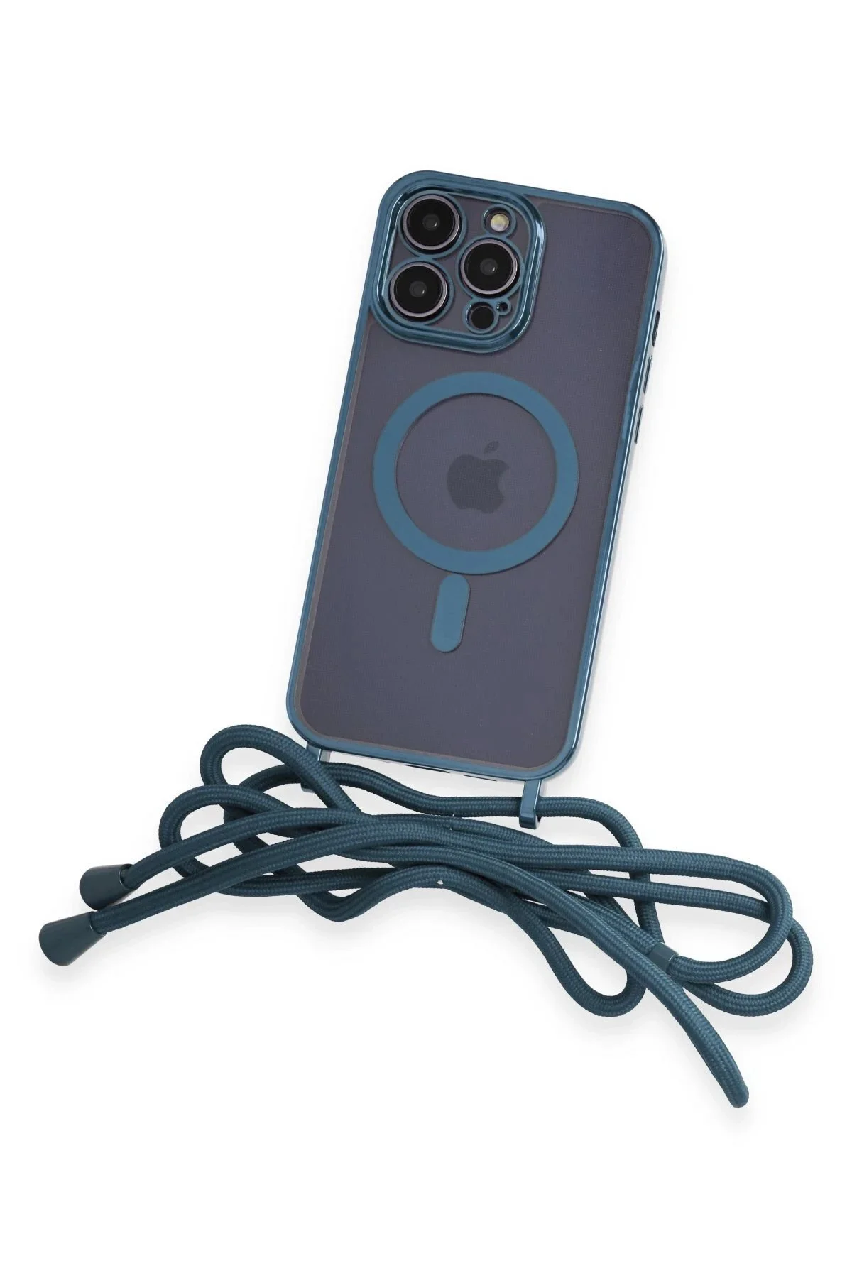 کاور و قاب محافظ آیفون 12 PRO DIVO LASER STRAP MAGSAFE COVER SIERRA BLUE SB5262 Sbodurhome