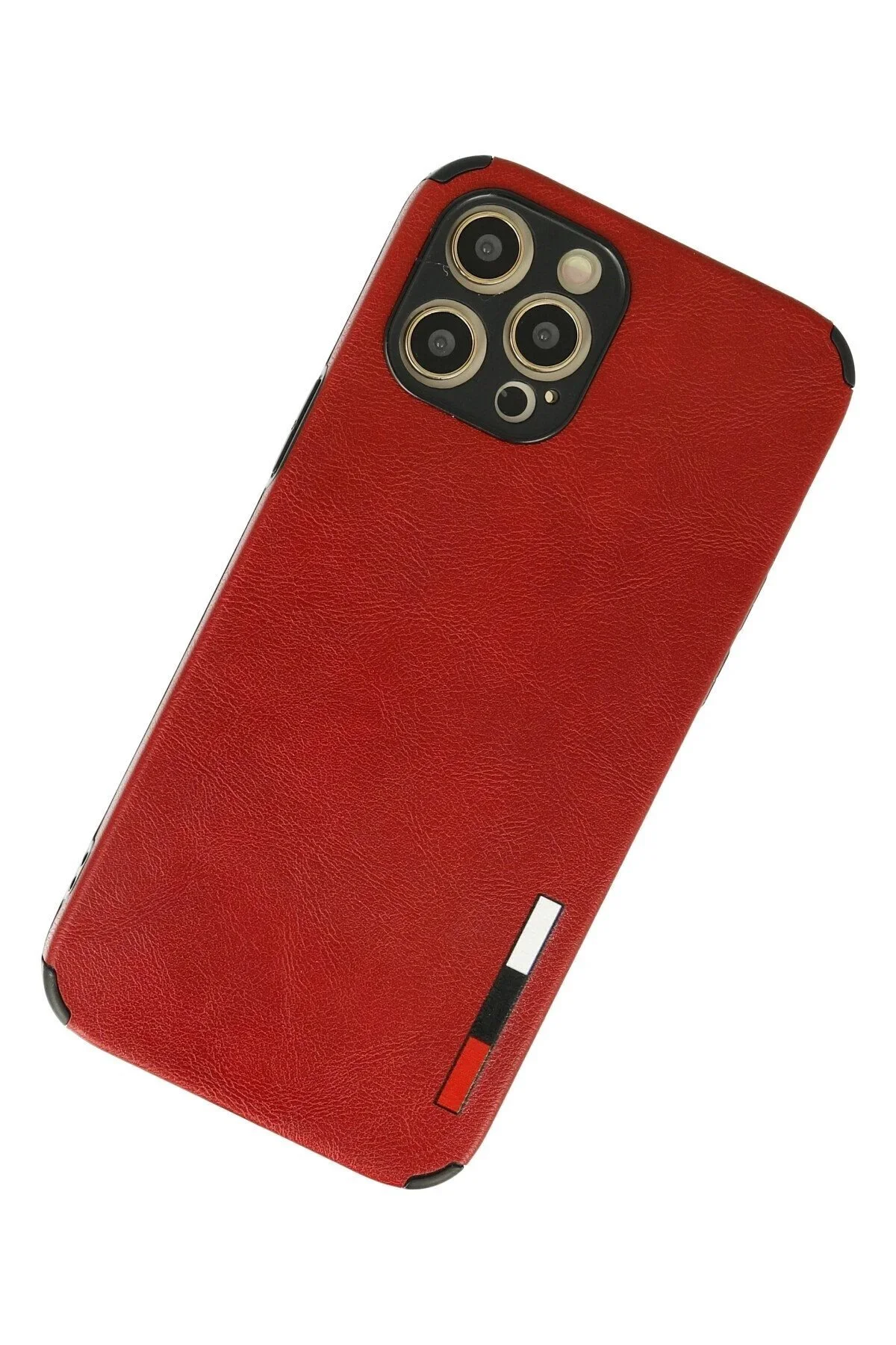 کاور و قاب IPHONE 12 PRO CASE LOOP چرمی SILICONE RED TEKNOALEM