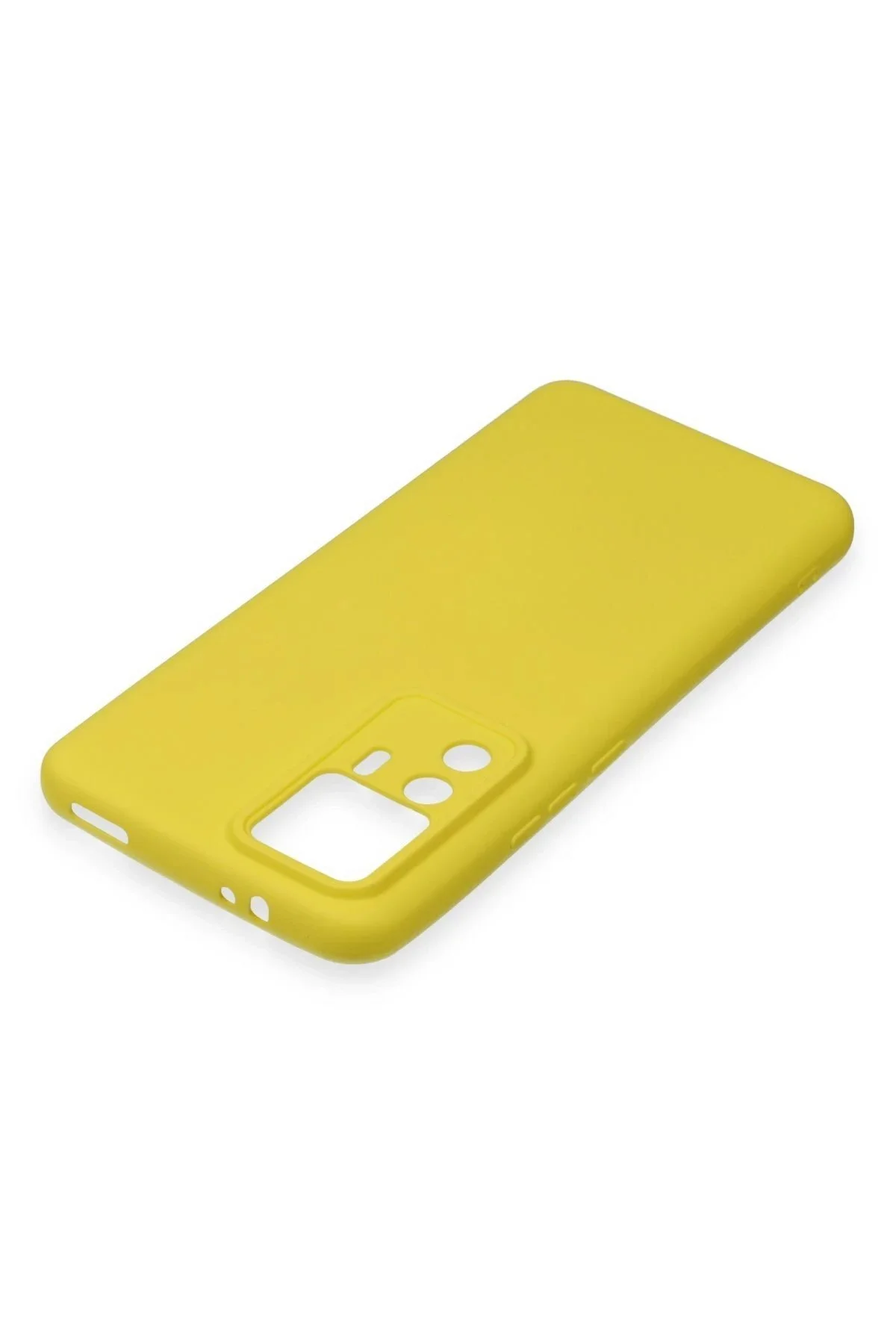 کاور و قاب XIAOMI MI 12T PRO CASE NANO VELVET SILICONE داخل زرد Akman