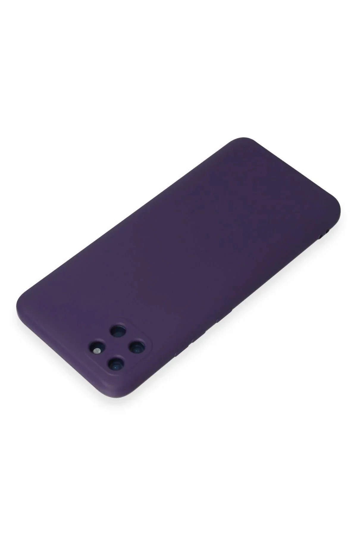 کاور و قاب داخل REALME C11 NANO VELVET SILICONE بنفش Akman