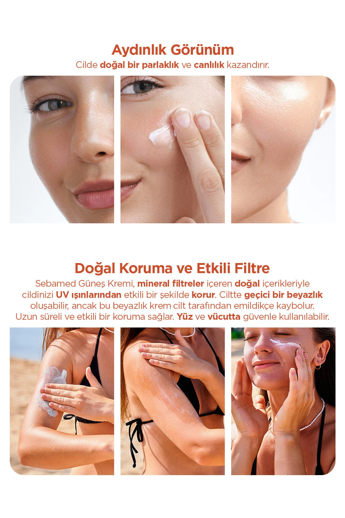 کرم ضد آفتاب بدن SUN CARE SPF 50+ UVA UVB فیلتر و ویتامین E با محافظت زیاد سه برابر 2 قطعه Sebamed