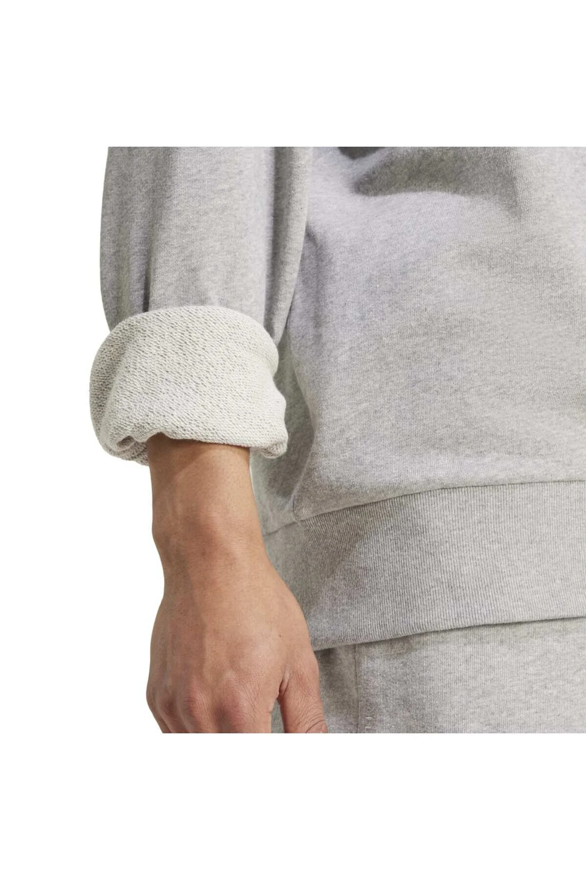 مردانه یک پیراهن یقه گرد خاکستری خدمه SZN FT CREW آدیداس adidas