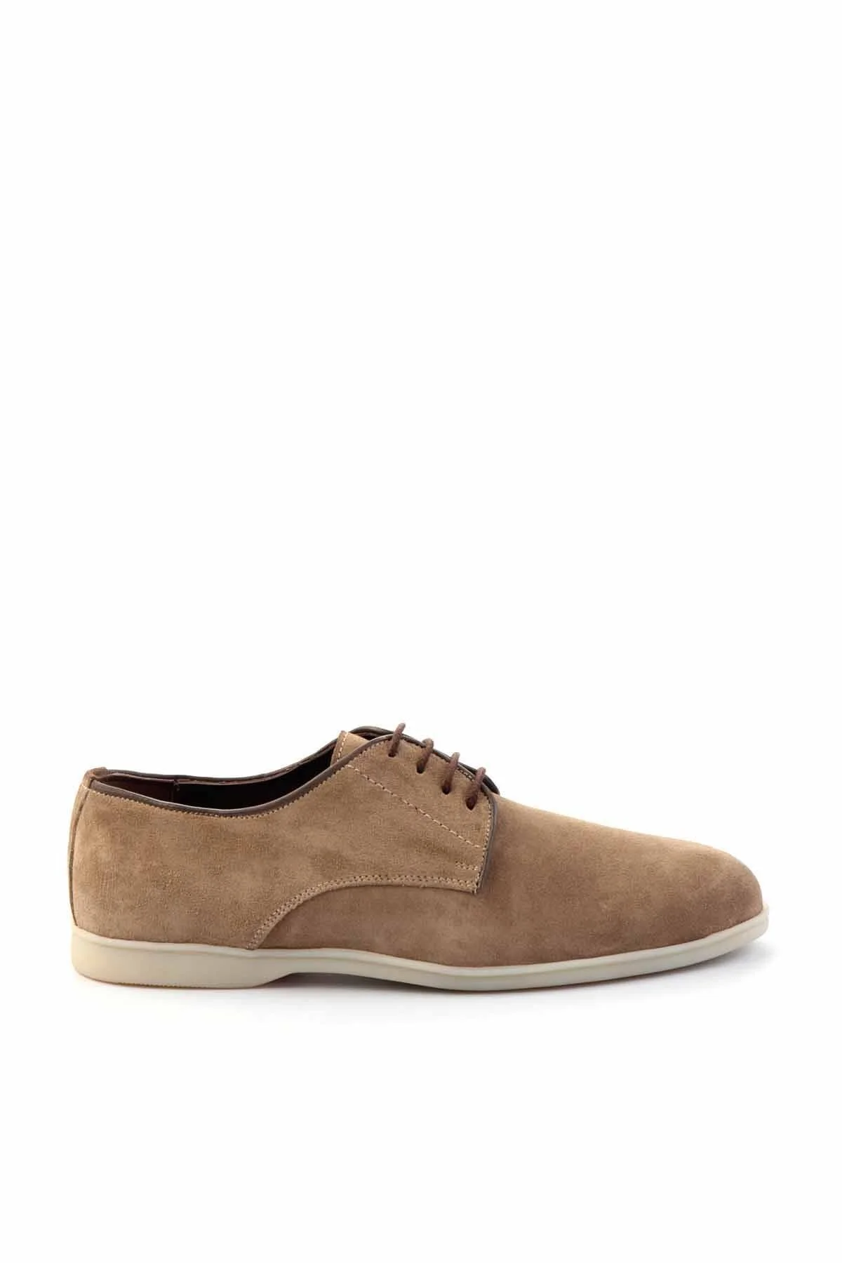 کفش مردانه رنگ بژ Suede Leature چرمی Casual بامبی Bambi