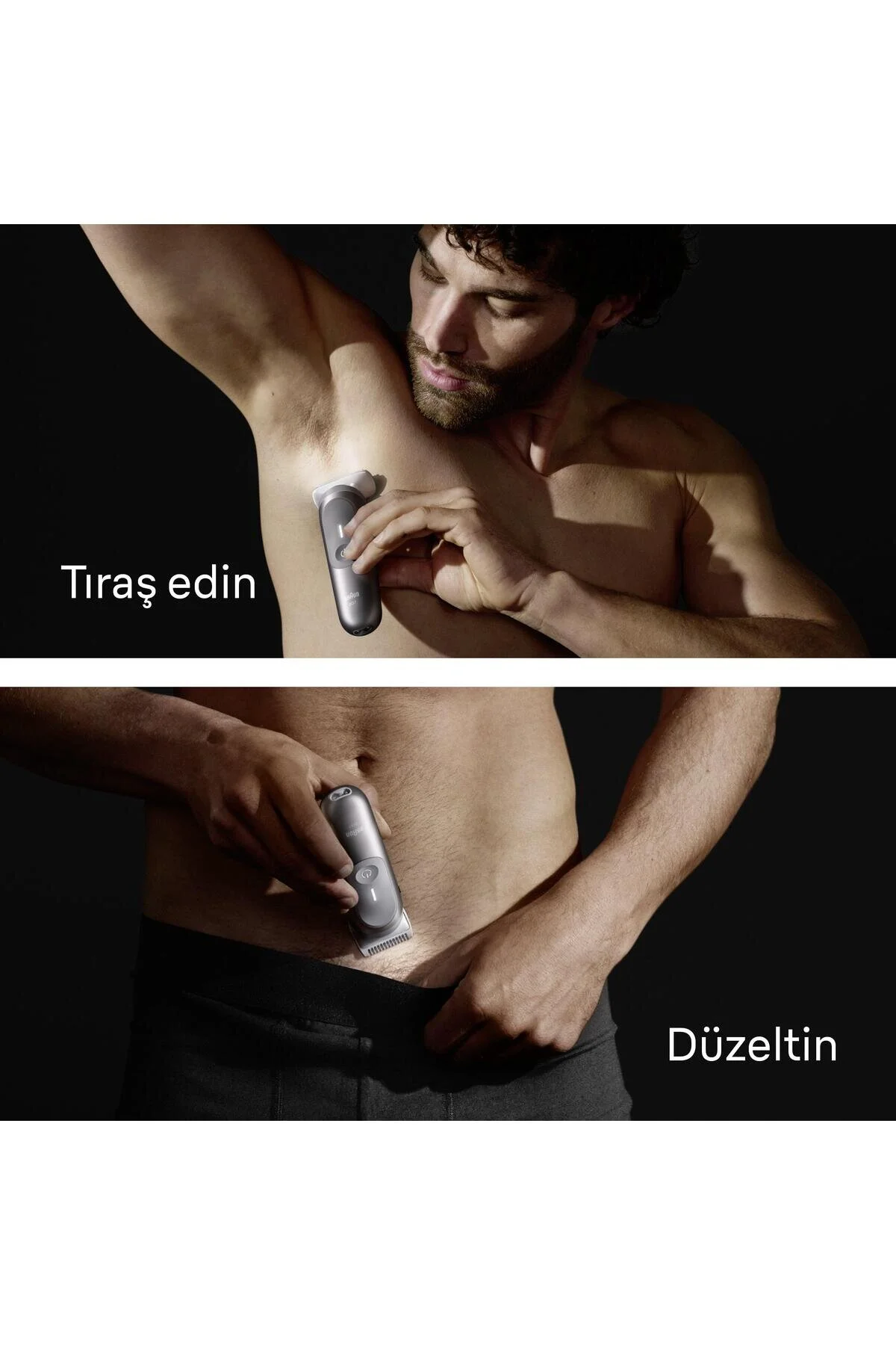 ماشین اصلاح BODY SHAVER SERIES 7 +6 لوازم جانبی جمع و جور SMARTLIGHT BG7550 براون Braun