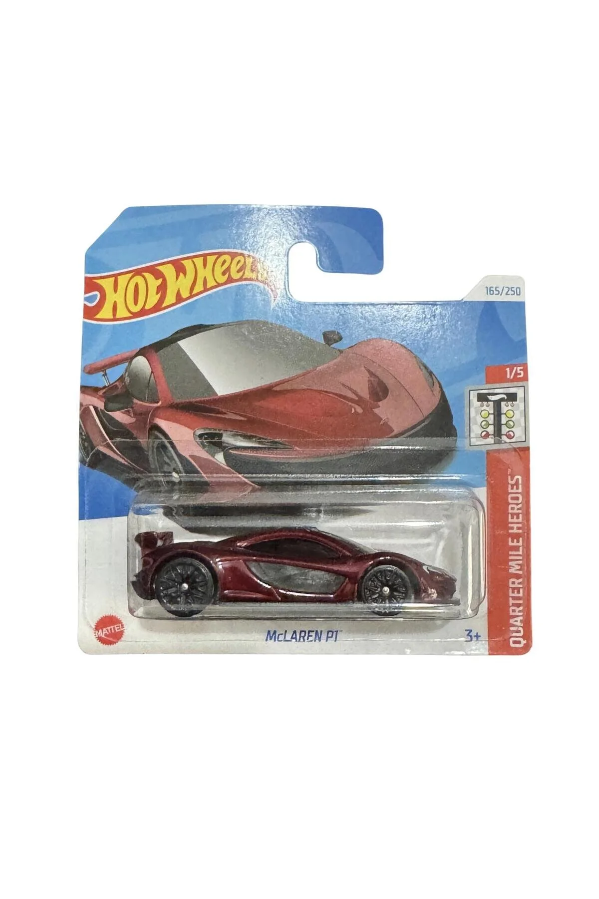 ماشین اسباب بازی مک لارن P1 قهرمانان یک چهارم مایل HTD 92 از ترکیه HOT WHEELS