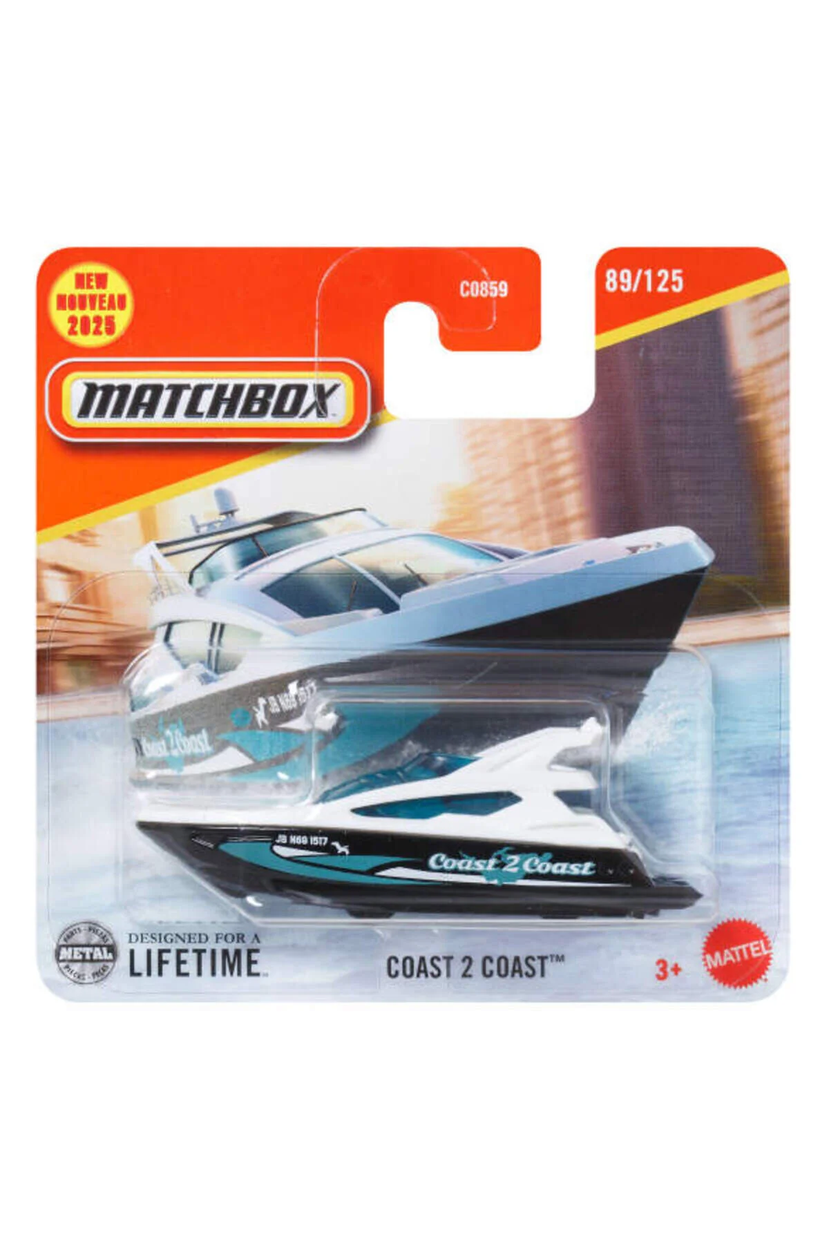 ماشین اسباب بازی MB SINGLE CARS COAST 2 JBR26 Matchbox