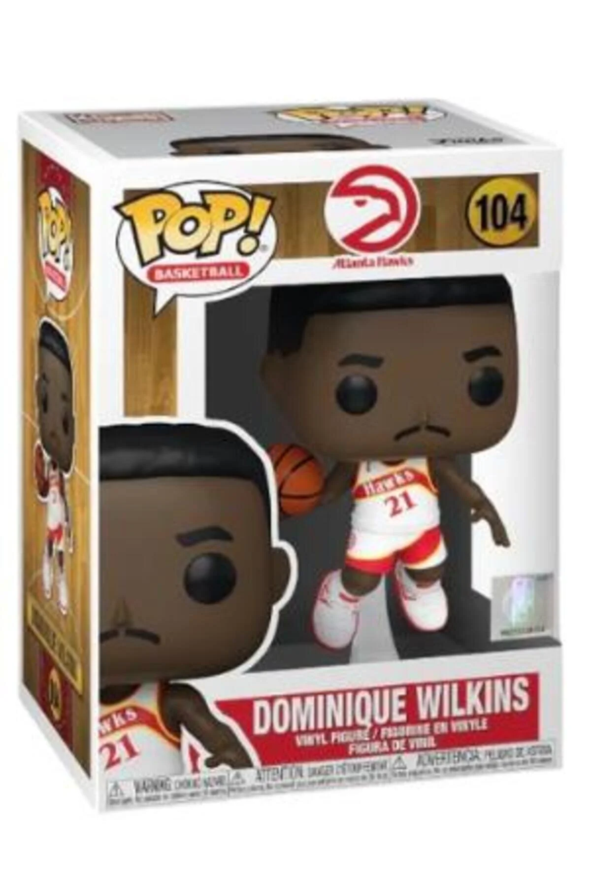 فیگور شکل پاپ NBA ATLANTA HAWKS DOMINIQUE WILKINS Funko