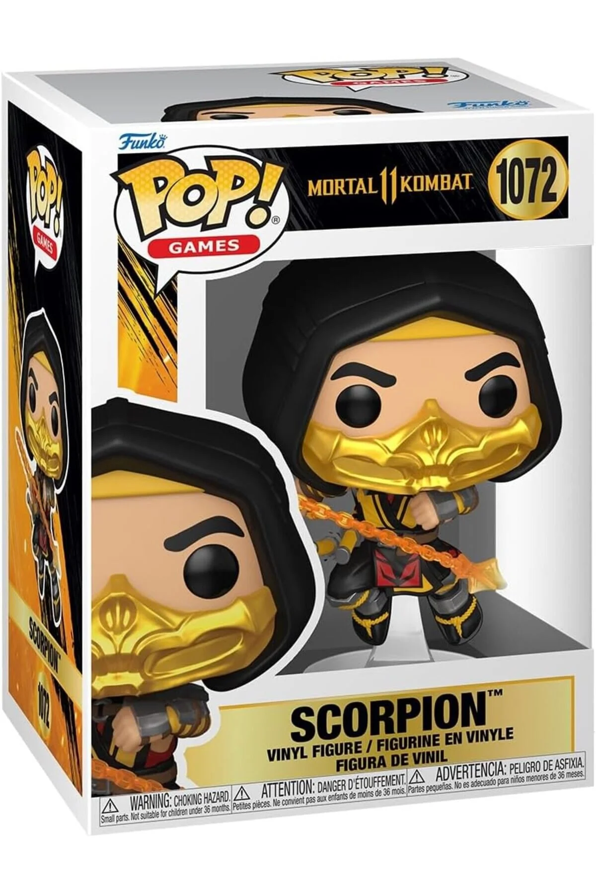 فیگور بازی های پاپ MORTAL KOMBAT 11 FATALITY SCORPION NO:1072 از ترکیه Funko