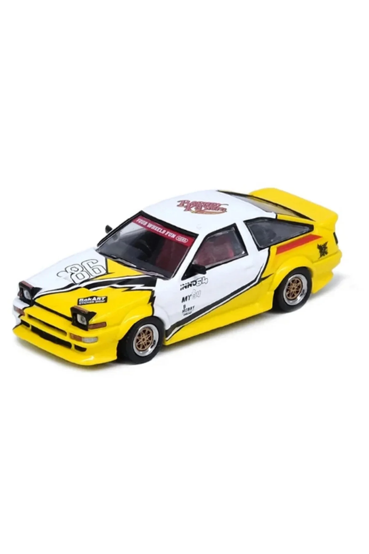 اسباب بازی های آموزشی BFS INNO 1 64 TOYOTA SPRINTER TRUENO AE86 BRUNEI DIECAST KUSTOM SHOW 2024 teknodayım