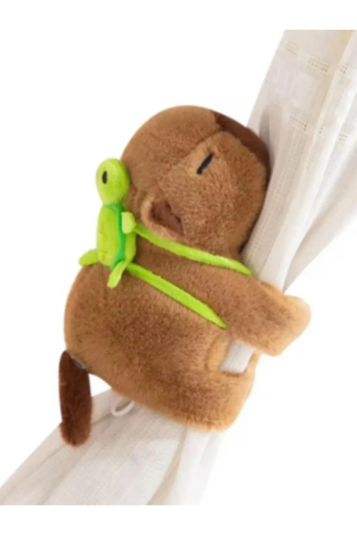 اسباب بازی های پشمی دستبند مخمل دار زیبای CAPYBARA نخ را بکشید بگذارید دم تکان بخورد نرم داخل misotrend