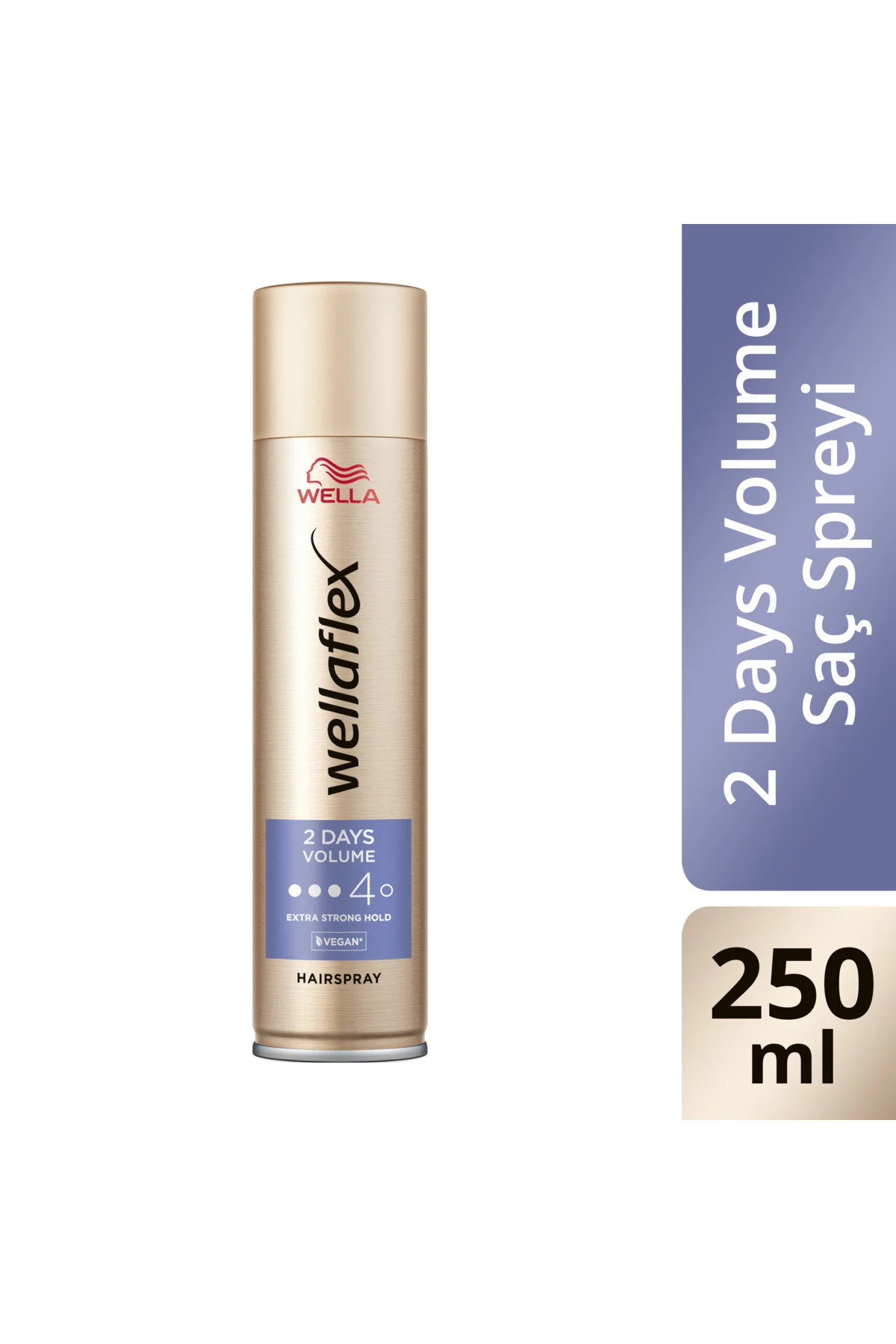 موس مو اسپری حجم دهنده 2 روزه WELLAFLEX برای ماندگاری فوق العاده قوی روز 250 میل Wella