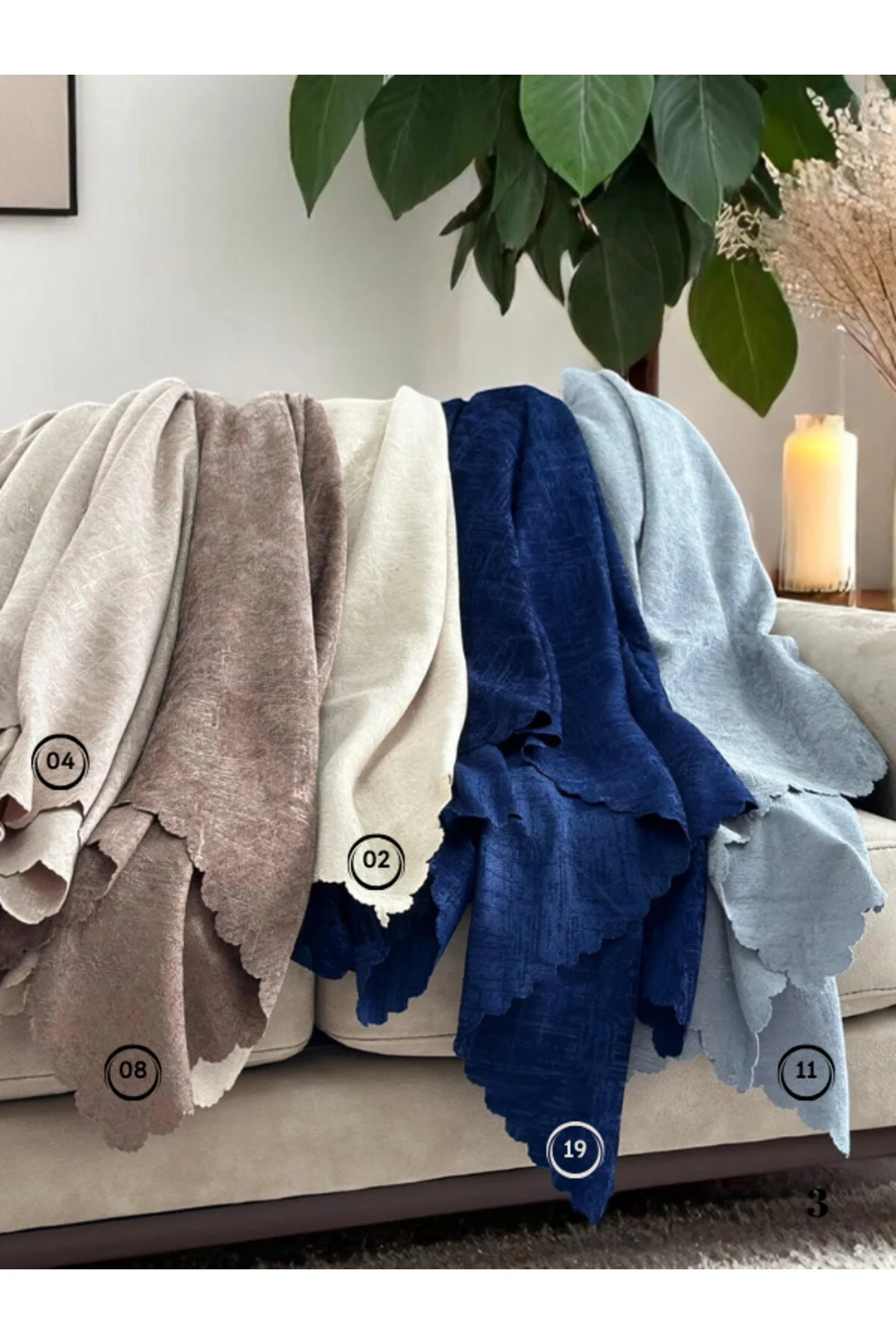روکش مبل پوشش صندلی ژاكارد KAYMAZ و 175X215 سانتی متر | روغن شال میکروفیبر PAWN MARK COMPANY
