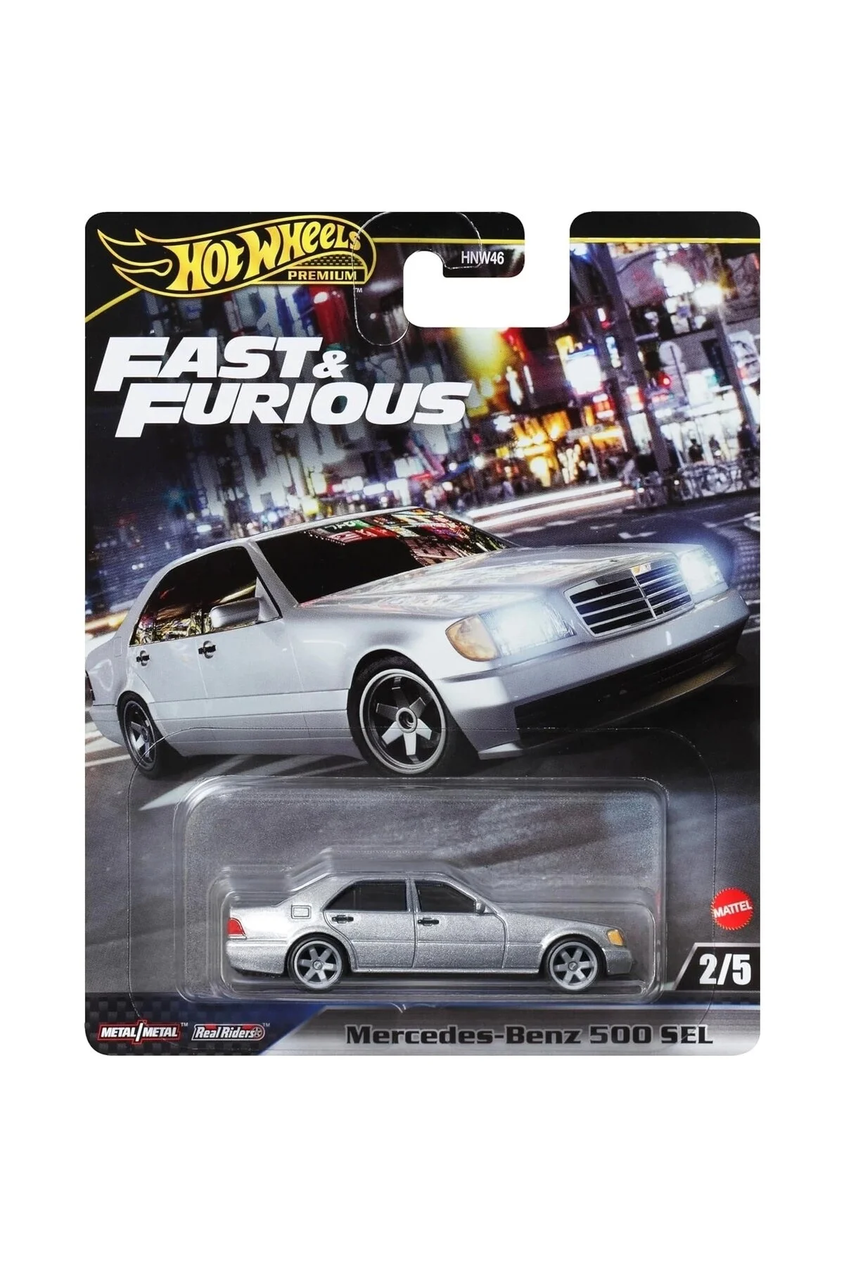 مرسدس بنز 500 SEL پرمیوم  HOT WHEELS